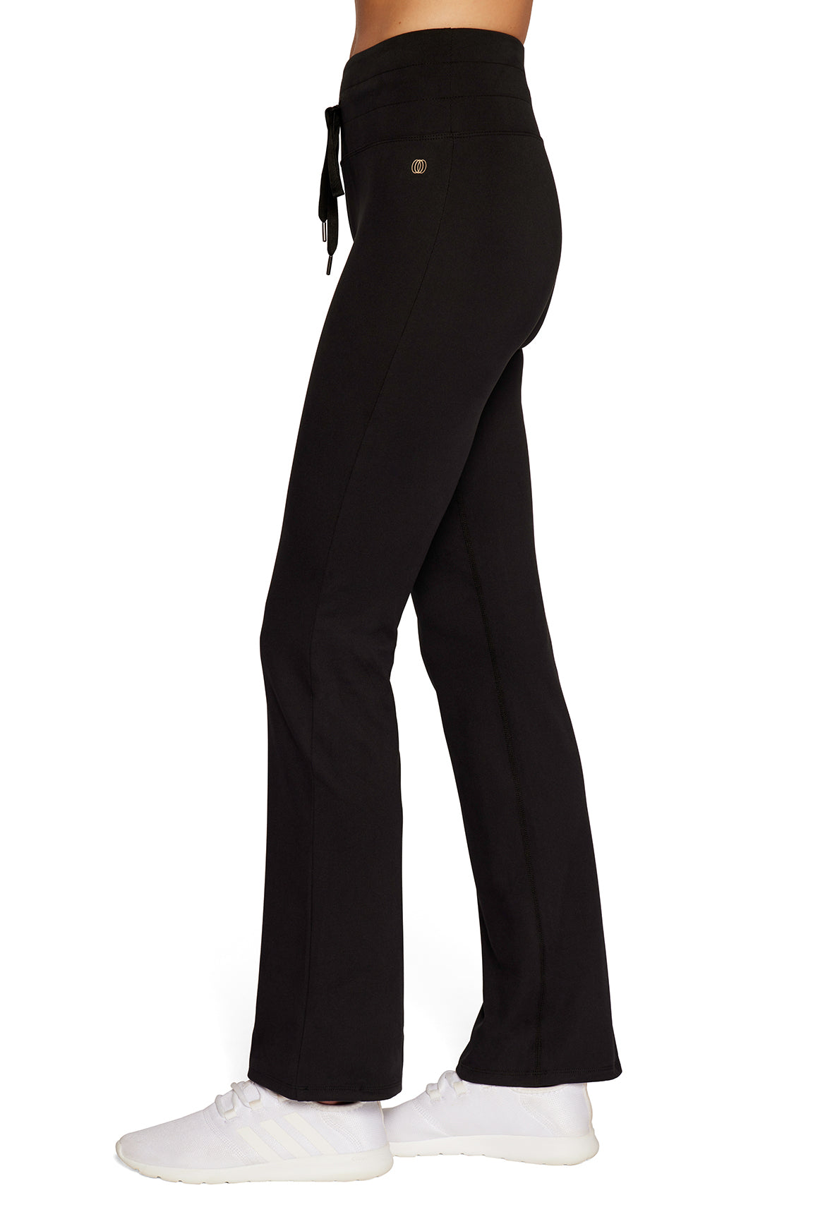 Balance Collection Lina Boot Pant, alternate angle view, showing visible design features and texture of the durable stretch fabric..