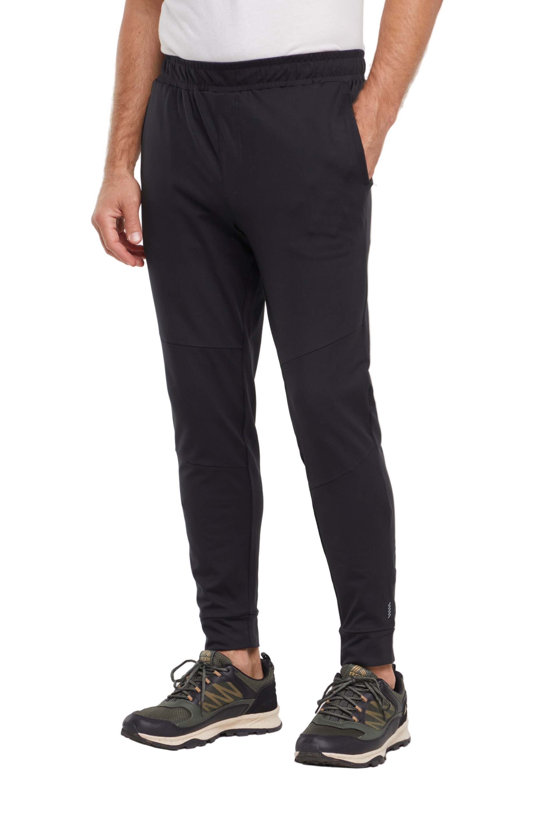 Balance Collection For Men Hector Jogger, alternate angle view, showing visible design features and texture of the soft knit fabric..