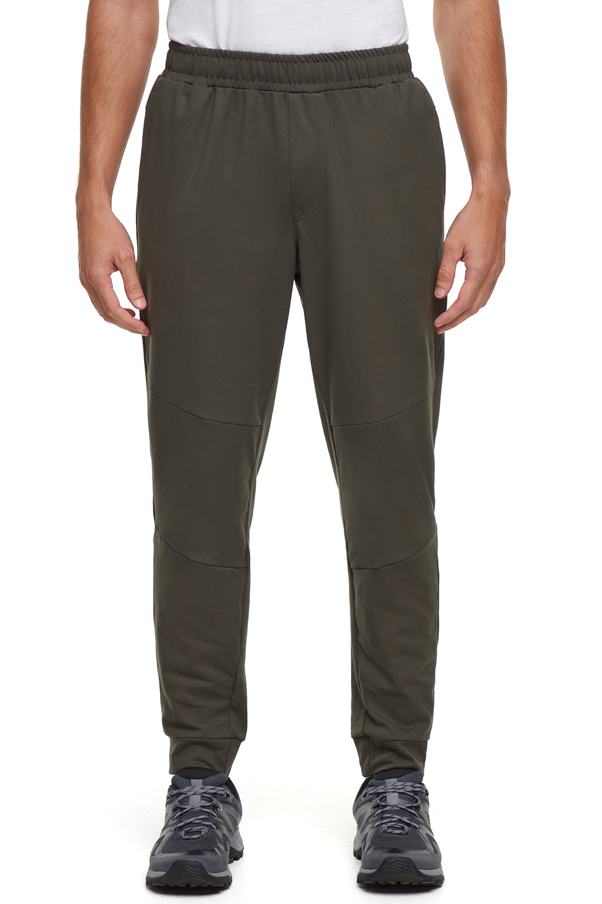 Balance Collection For Men Hector Jogger, alternate angle view, showing visible design features and texture of the soft knit fabric..