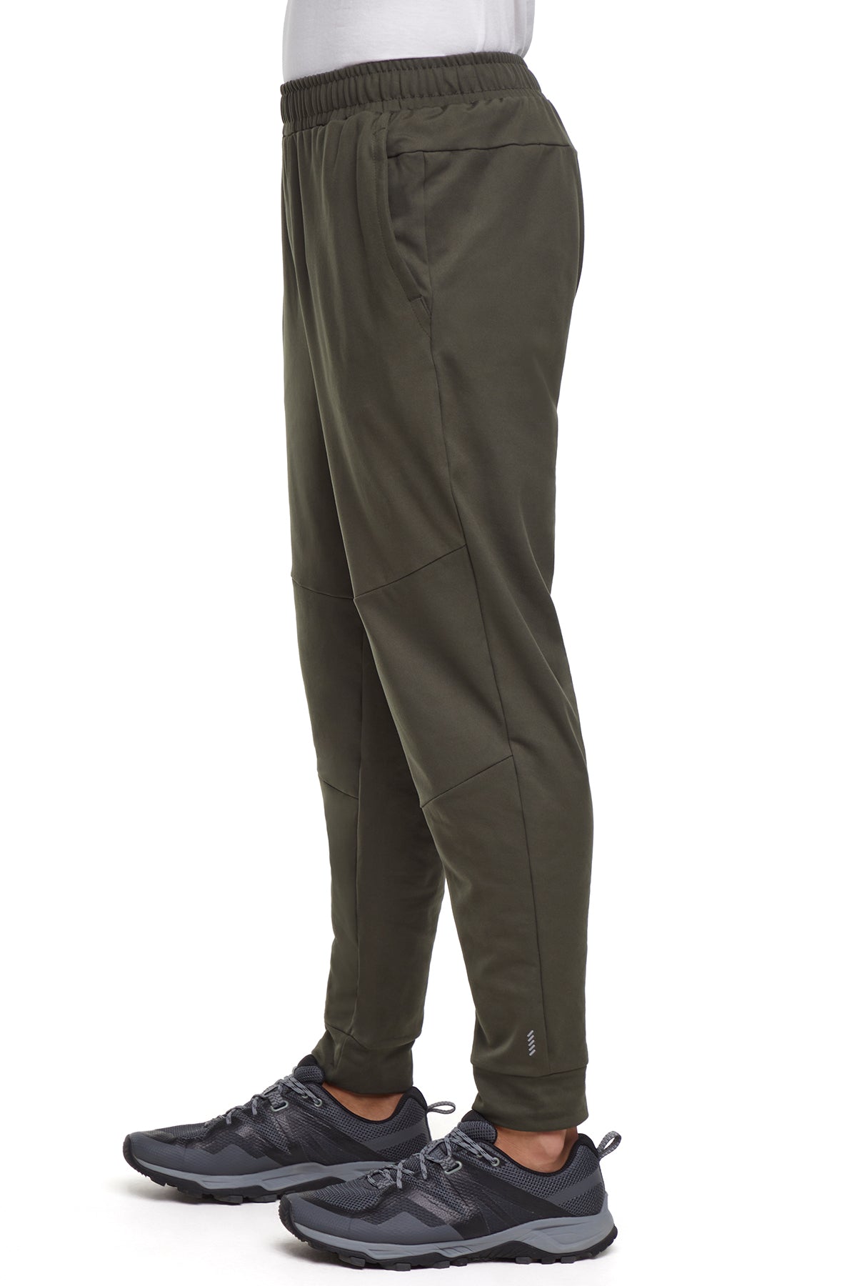 Balance Collection For Men Hector Jogger, alternate angle view, showing visible design features and texture of the soft knit fabric..