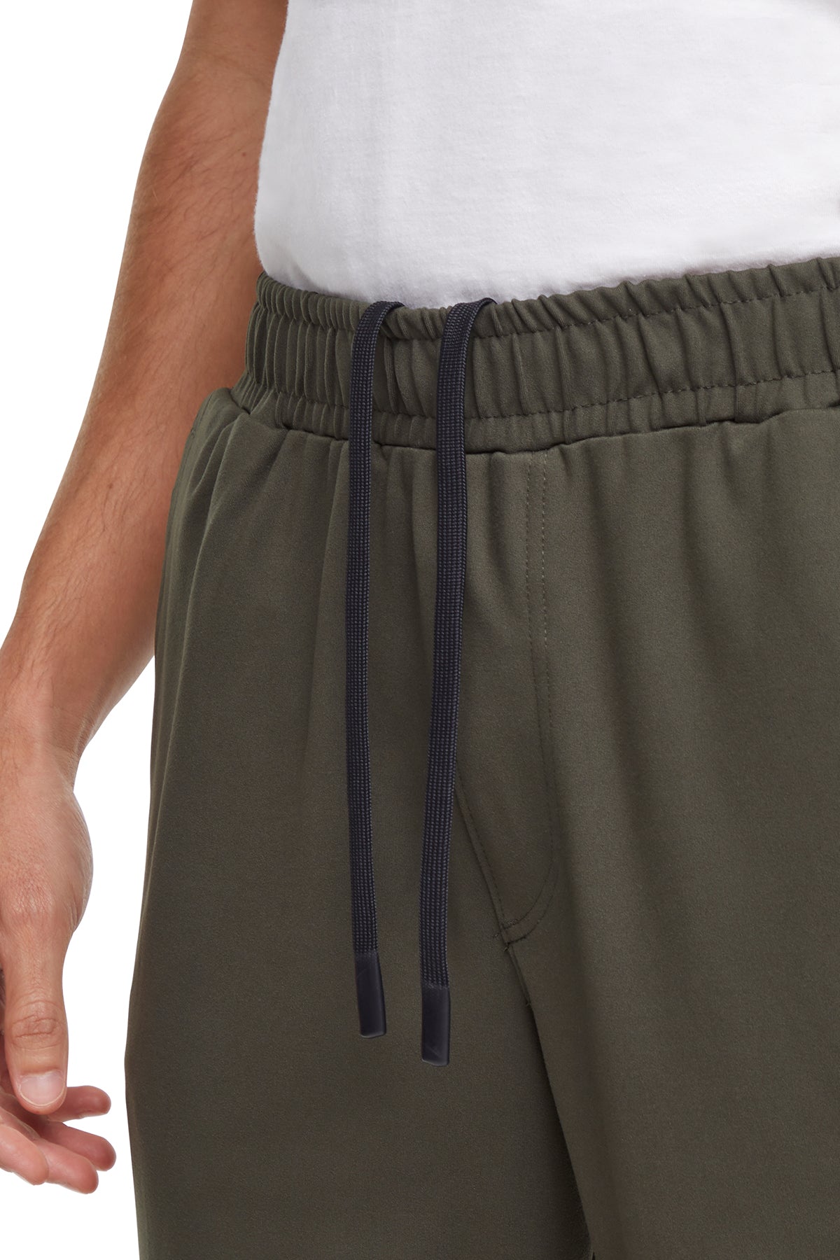 Balance Collection For Men Hector Jogger, close-up view of fabric and stitching, showing visible design features and texture of the soft knit fabric..