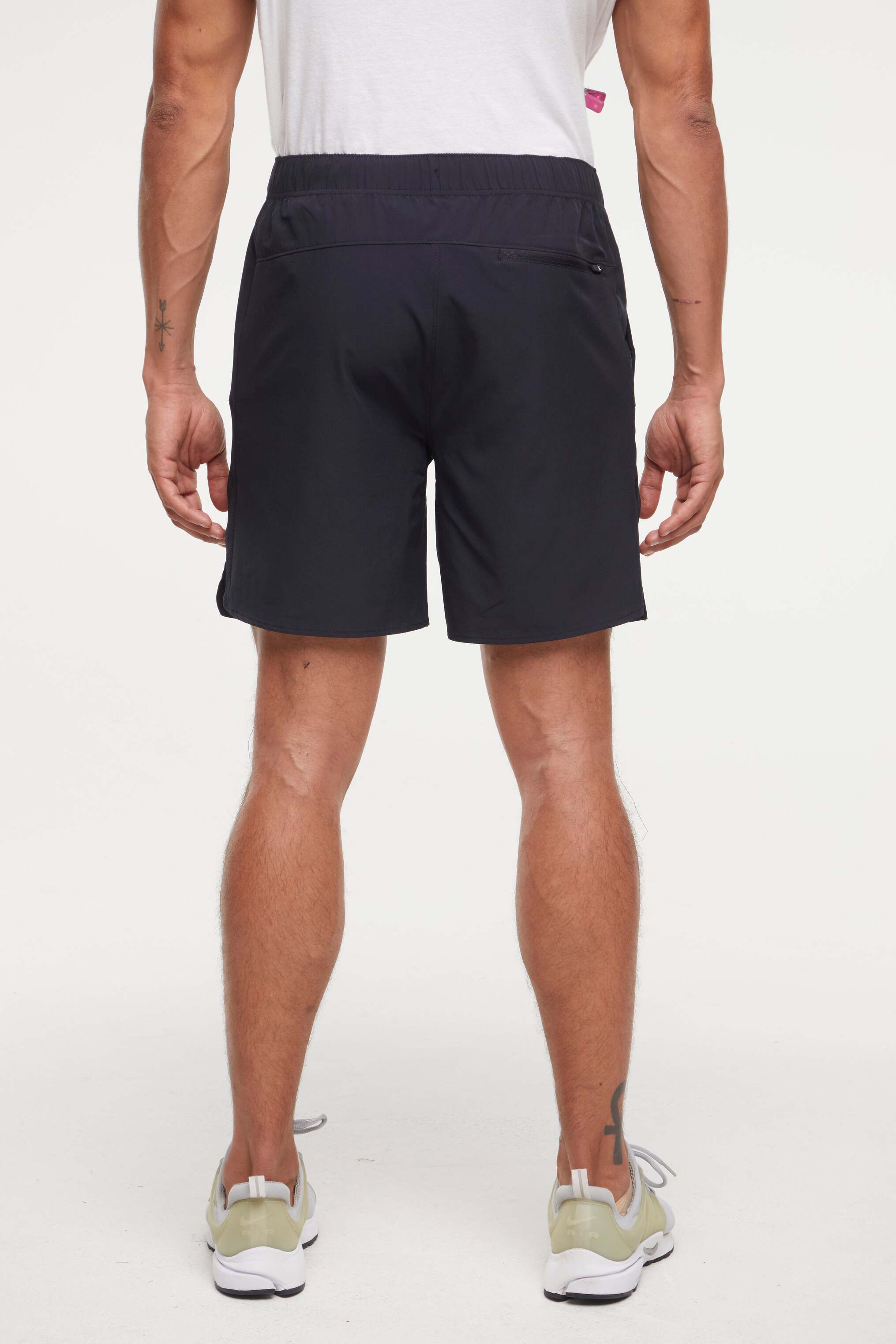 Balance Collection For Men Freddie Short, alternate angle view, showing visible design features and texture of the soft knit fabric..