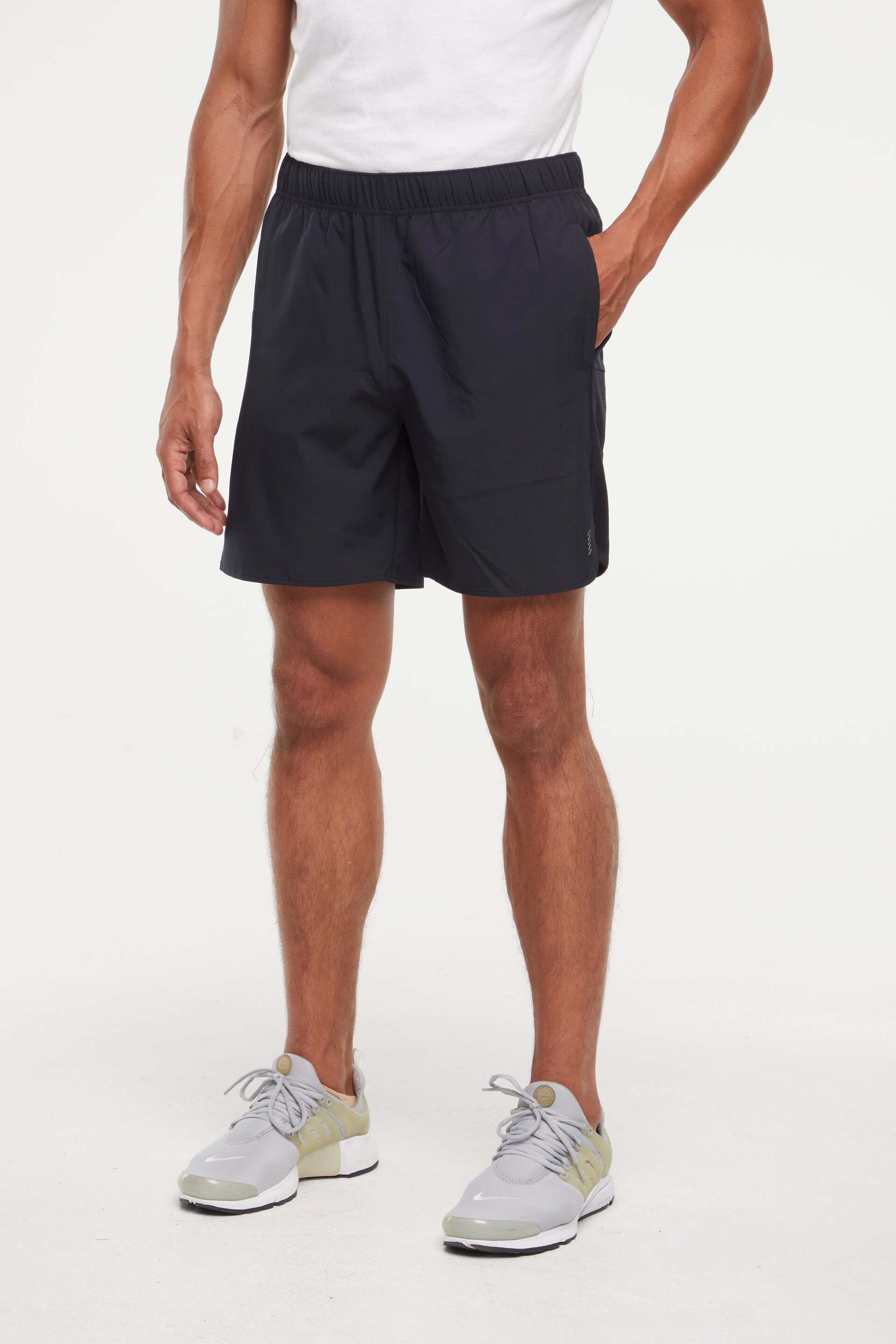 Balance Collection For Men Freddie Short, alternate angle view, showing visible design features and texture of the soft knit fabric..