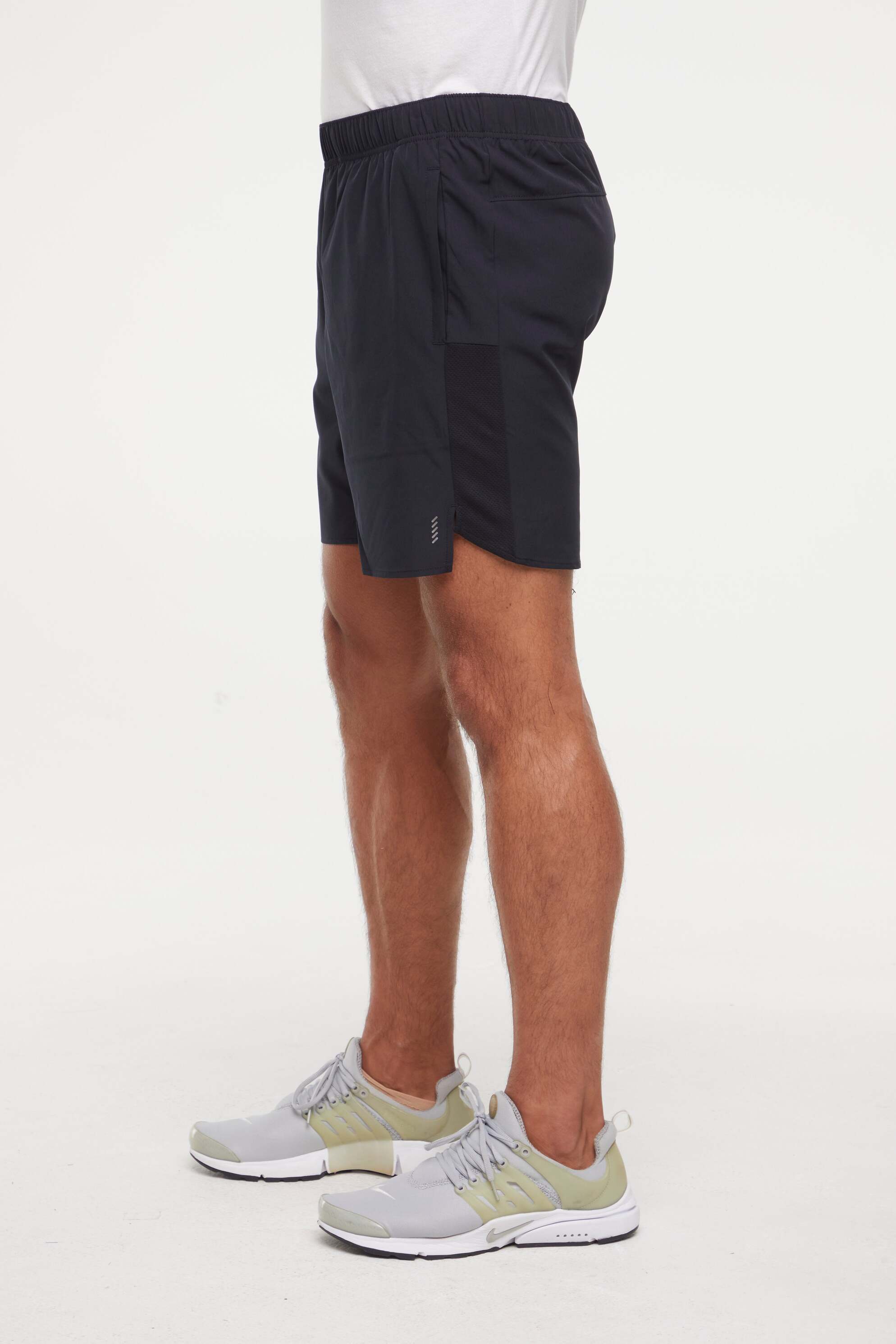 Balance Collection For Men Freddie Short, alternate angle view, showing visible design features and texture of the soft knit fabric..