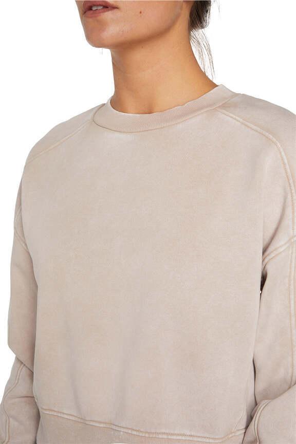 Balance Collection Max Sweatshirt, back view, showing visible design features and texture of the soft knit fabric..