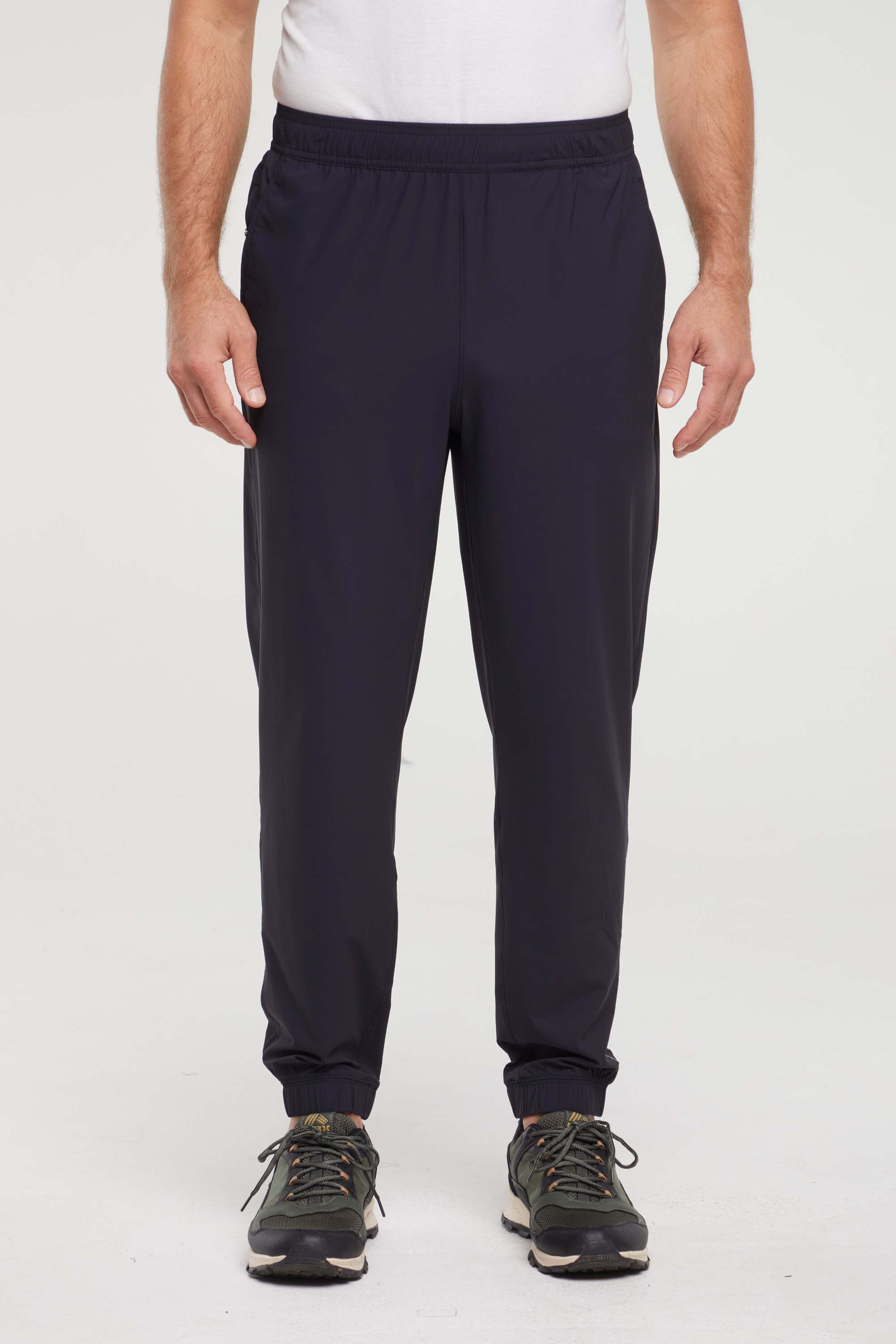 Balance Collection For Men Calvin Jogger, alternate angle view, showing visible design features and texture of the soft knit fabric..