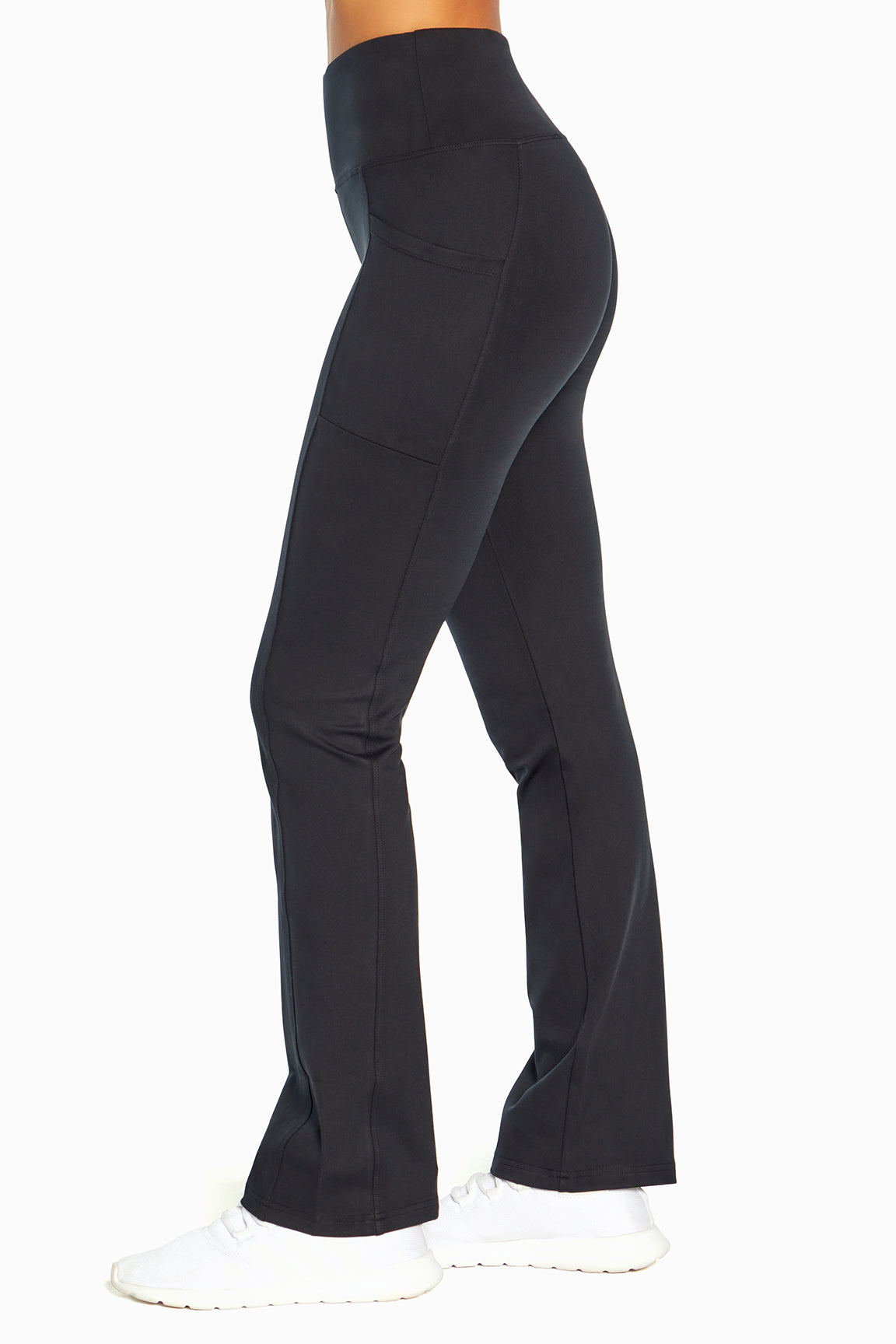 Balance Collection Emilia Bootcut Pant, alternate angle view, showing visible design features and texture of the durable stretch fabric..