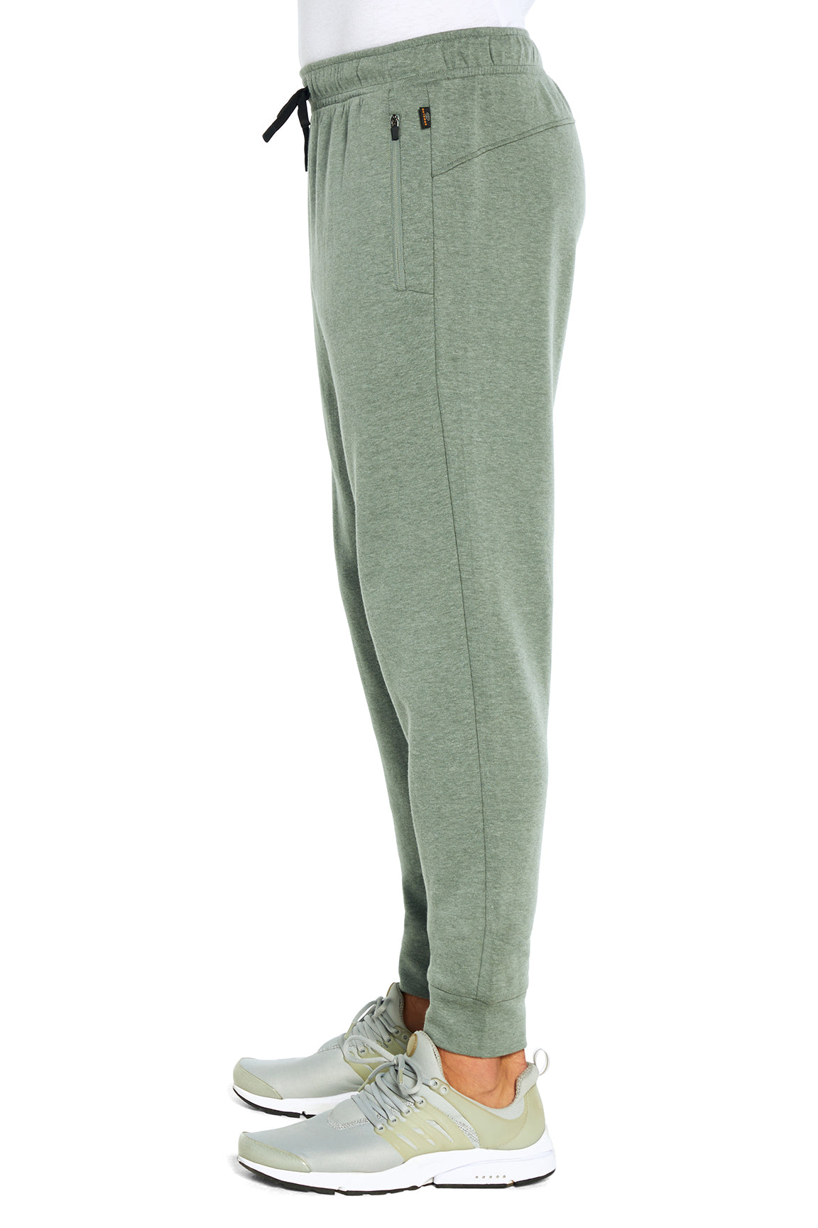 Balance Collection For Men Willow Jogger, alternate angle view, showing visible design features and texture of the soft knit fabric..