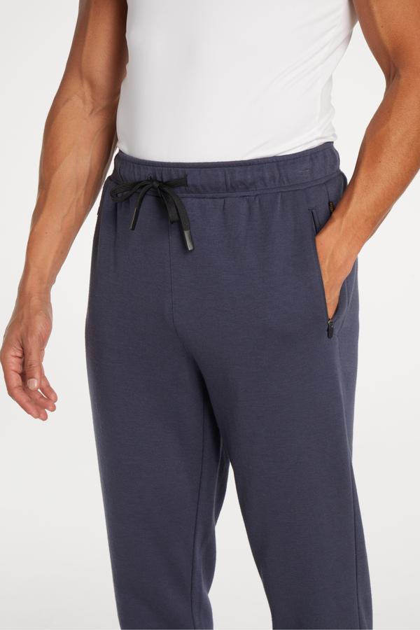 Balance Collection For Men Willow Jogger, alternate angle view, showing visible design features and texture of the soft knit fabric..