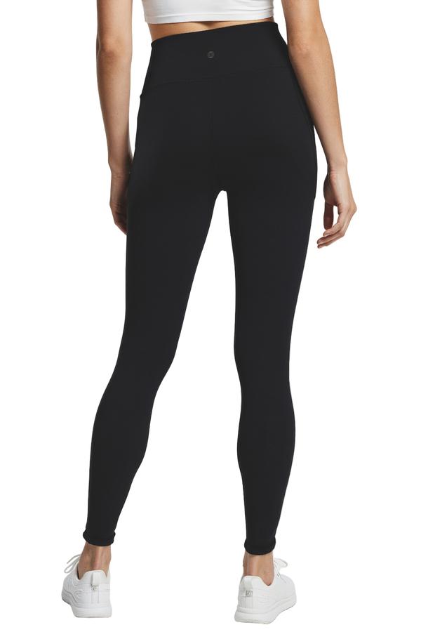 Balance Collection Sophia Side Pocket Legging, back view, showing visible design features and texture of the stretch knit fabric..