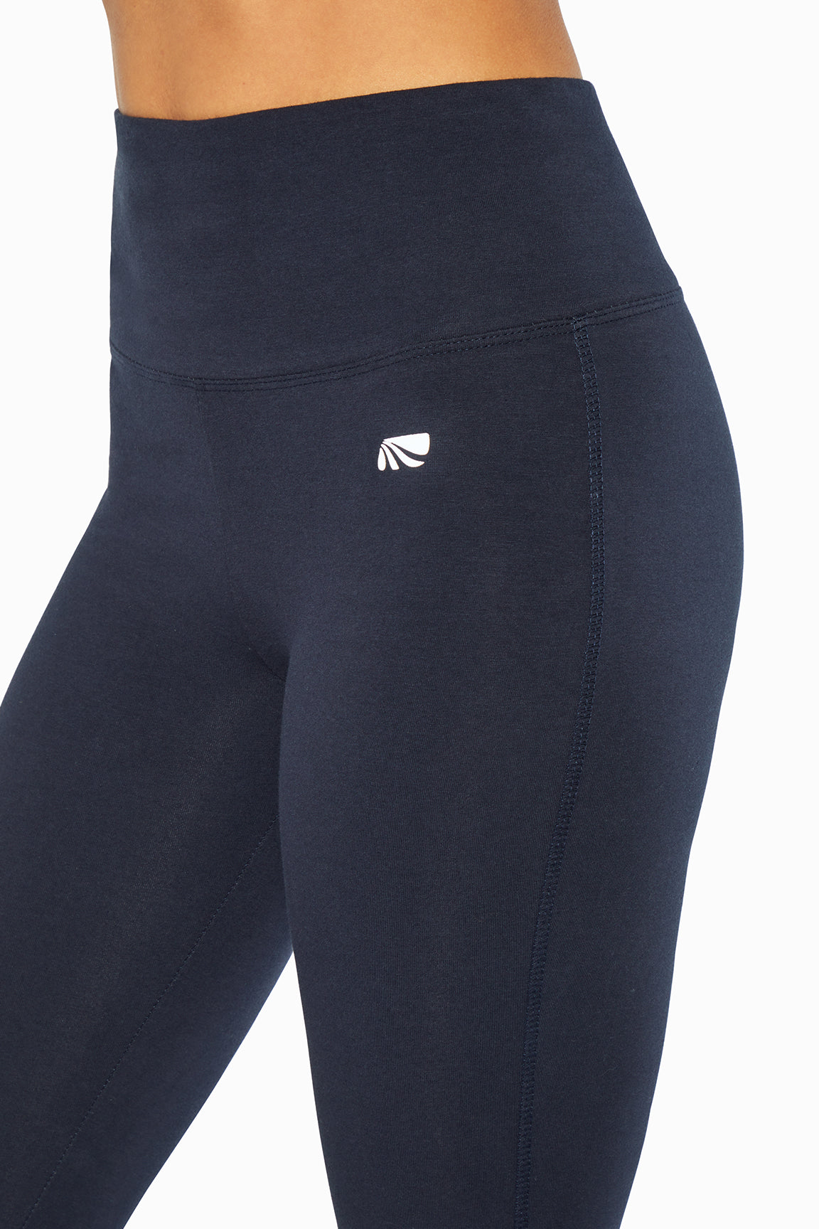 Camille Tummy Control Leggings, alternate angle view, showing visible design features and texture of the stretch knit fabric..