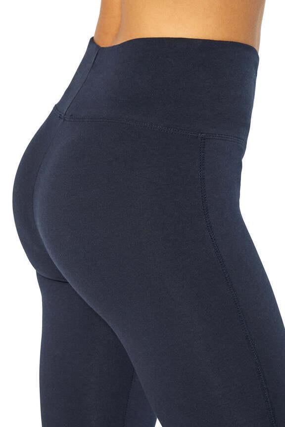 Camille Tummy Control Leggings, alternate angle view, showing visible design features and texture of the stretch knit fabric..
