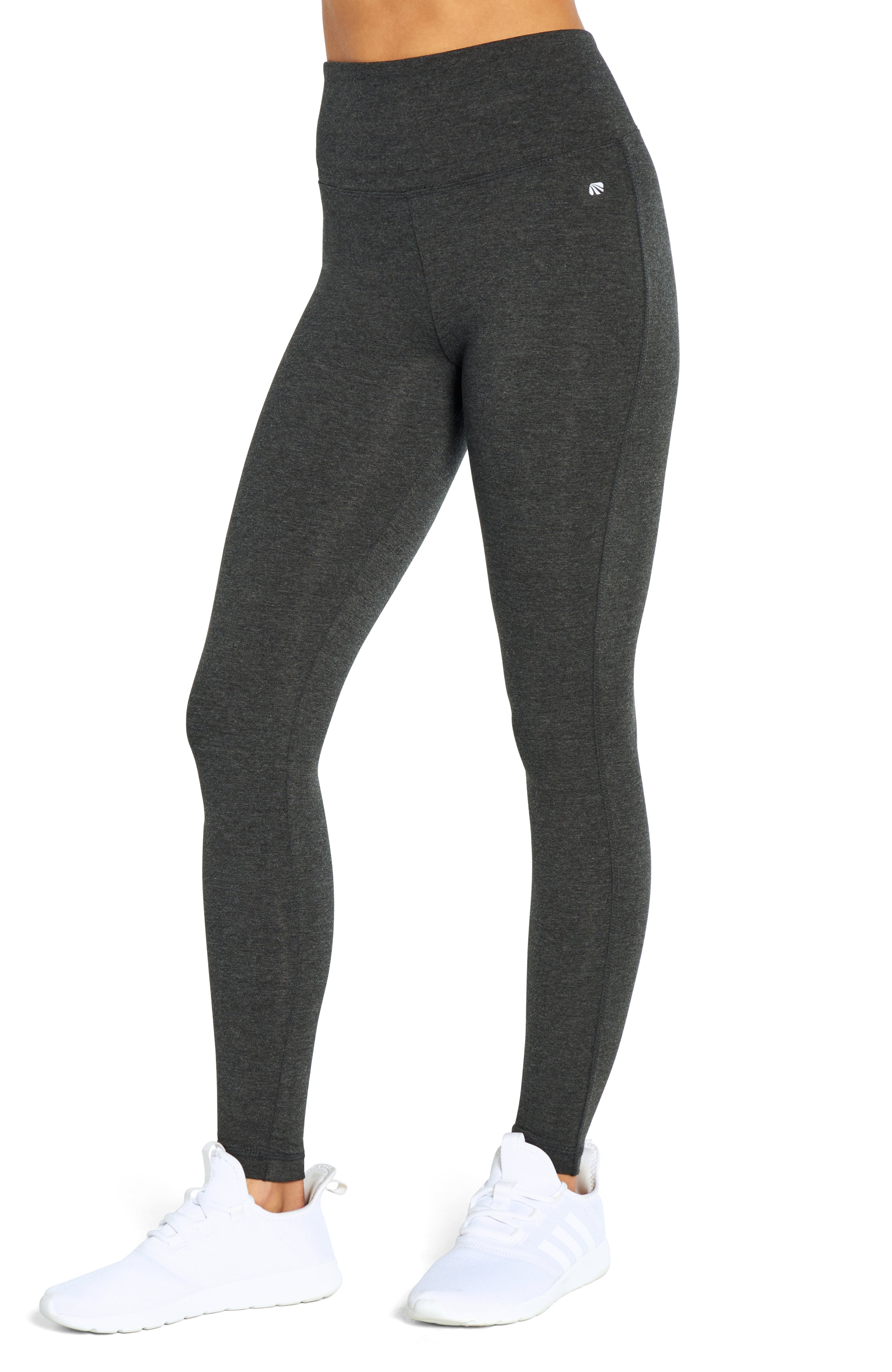 Camille Tummy Control Leggings, front view, showing visible design features and texture of the stretch knit fabric..