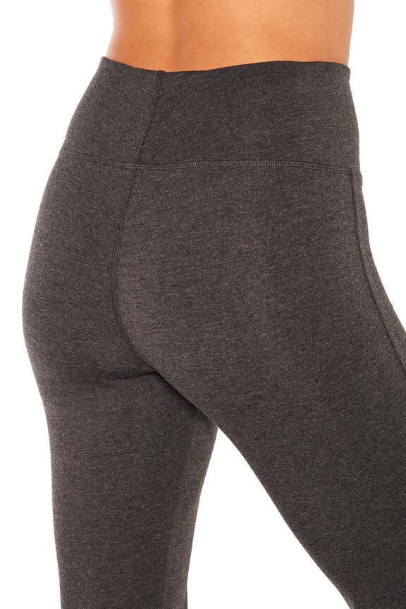 Carrie Tummy Control 32" Pants, side view showing pocket placement, showing visible design features and texture of the durable stretch fabric..