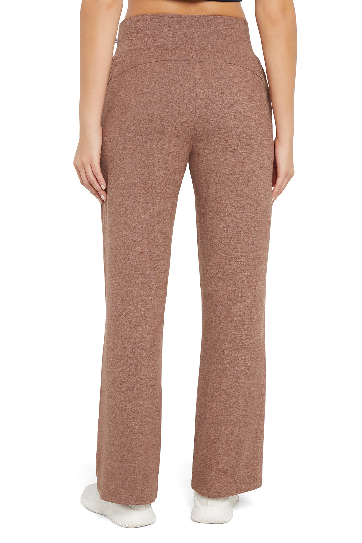 Josie Pant, alternate angle view, showing visible design features and texture of the durable stretch fabric..