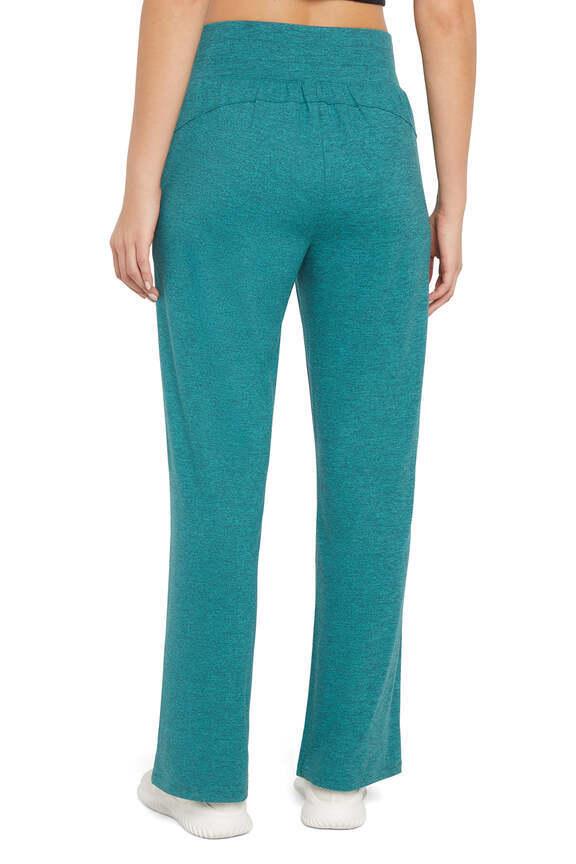 Josie Pant, alternate angle view, showing visible design features and texture of the durable stretch fabric..