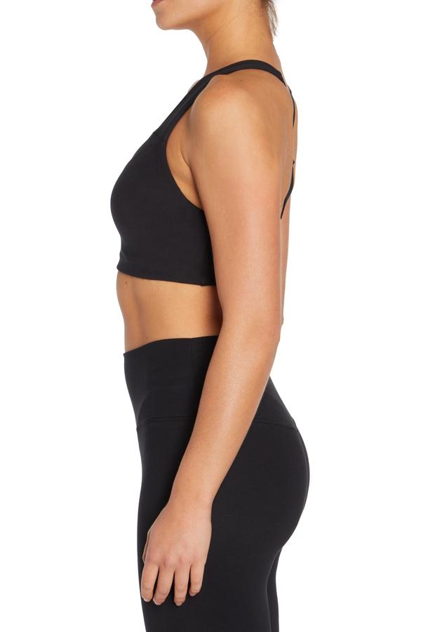 Willow Molded Bra, alternate angle view, showing visible design features and texture of the soft knit fabric..