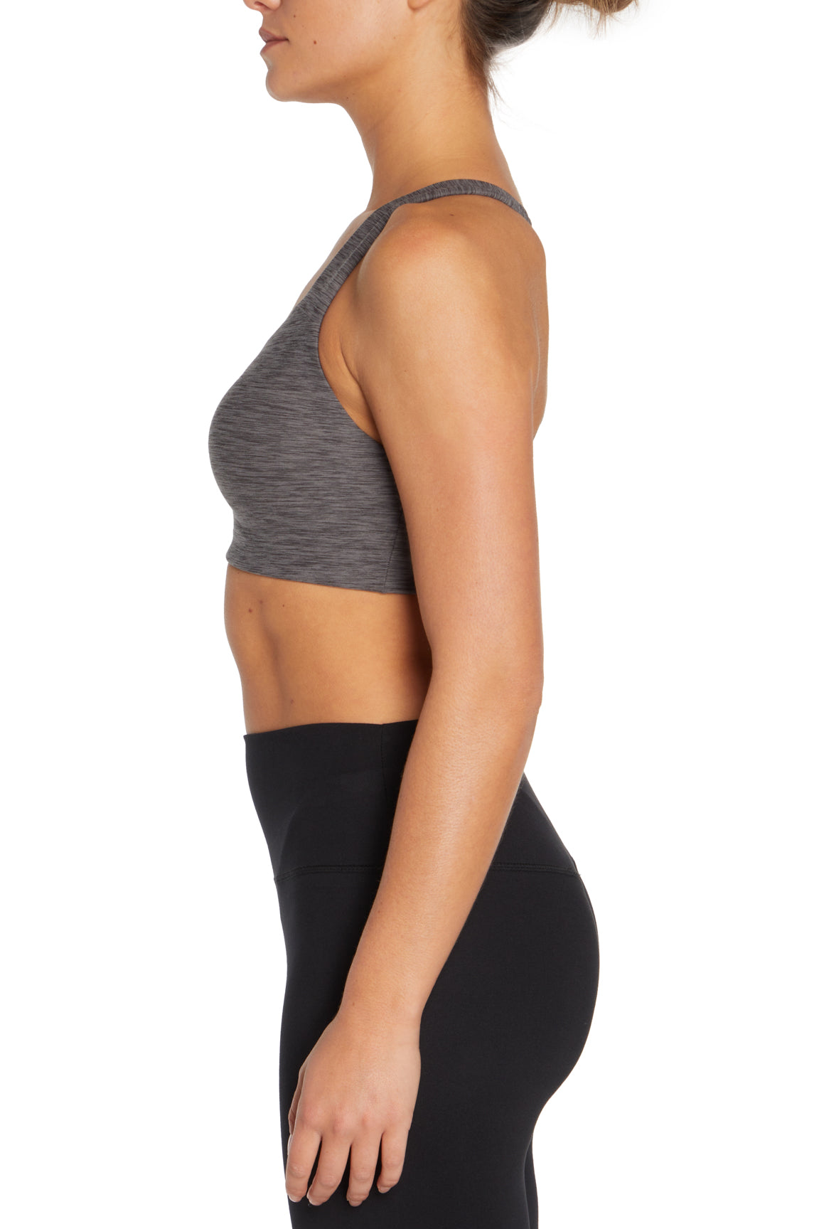 Willow Molded Bra, alternate angle view, showing visible design features and texture of the soft knit fabric..