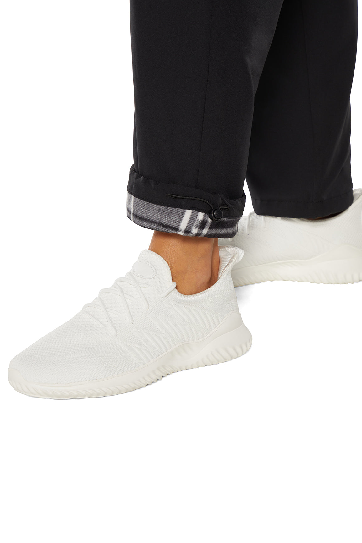 Eve Lined Pant, alternate angle view, showing visible design features and texture of the durable stretch fabric..