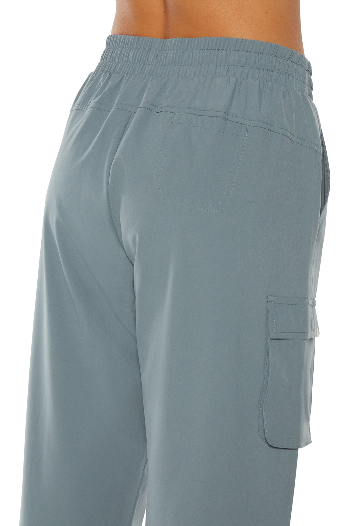 Eve Lined Pant, alternate angle view, showing visible design features and texture of the durable stretch fabric..