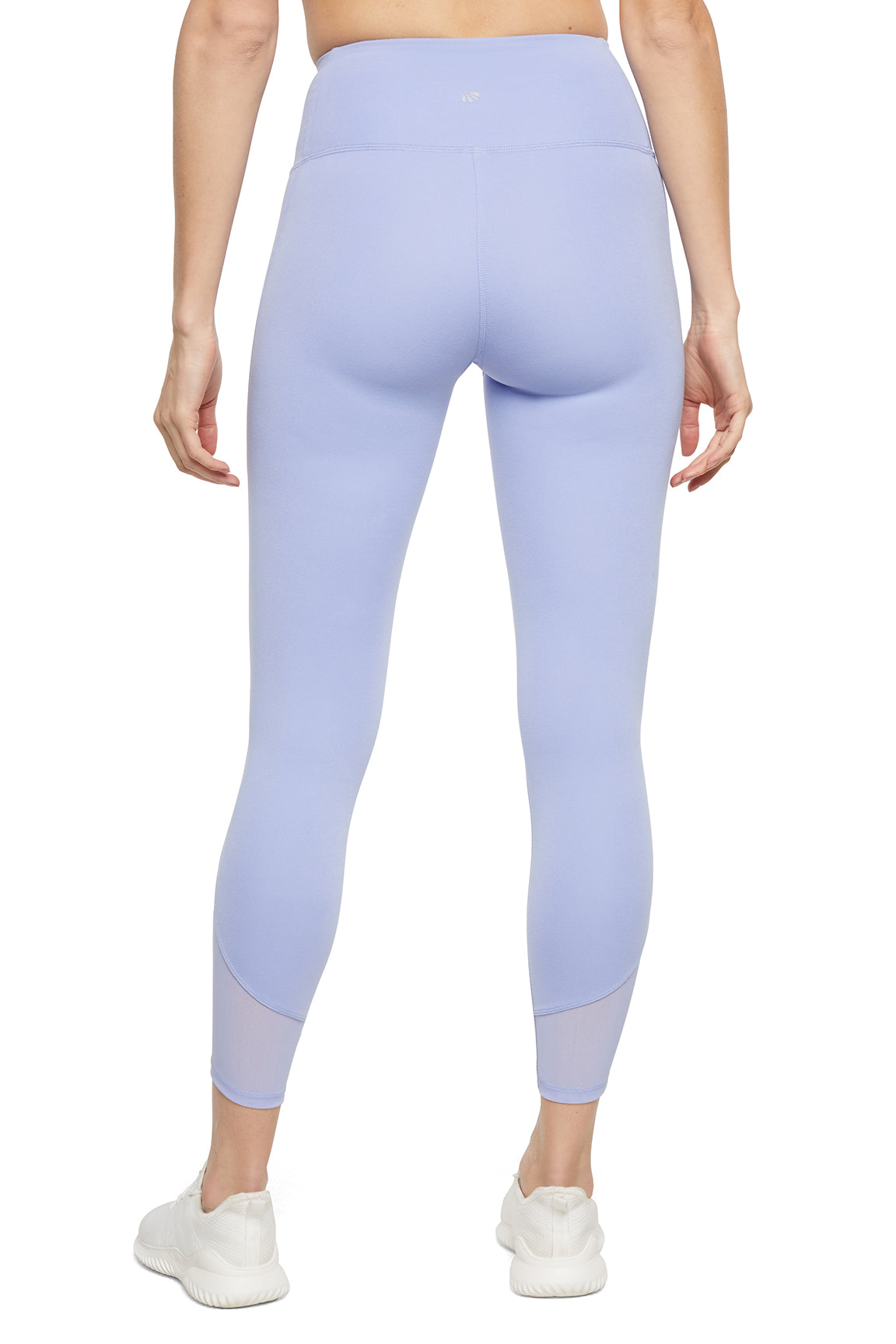 Annie Mesh Tight Ankle Legging, back view, showing visible design features and texture of the stretch knit fabric..