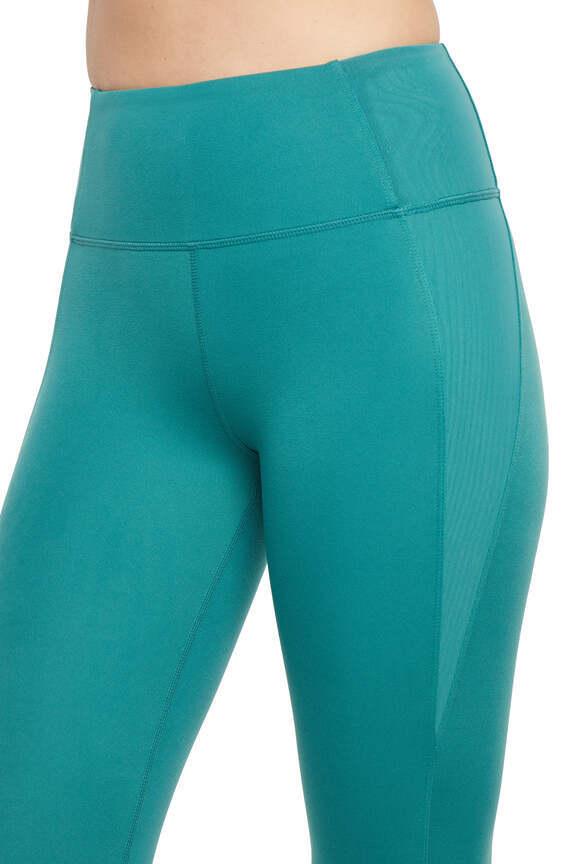 Annie Mesh Tight Ankle Legging, alternate angle view, showing visible design features and texture of the stretch knit fabric..