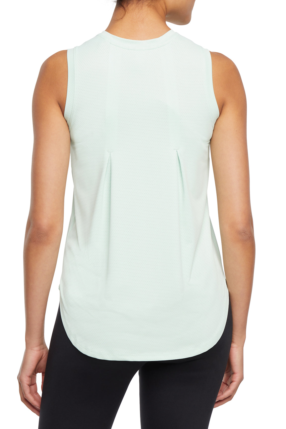 Lily Tank, alternate angle view, showing visible design features and texture of the soft knit fabric..