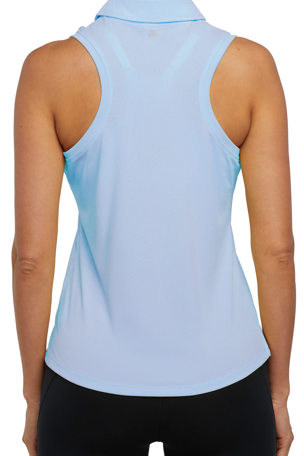 Tanisha Tank, alternate angle view, showing visible design features and texture of the soft knit fabric..