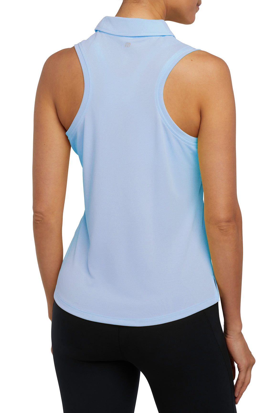 Tanisha Tank, alternate angle view, showing visible design features and texture of the soft knit fabric..