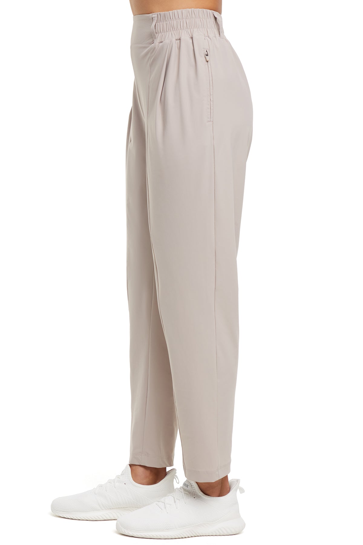Nori Tapered Pant, alternate angle view, showing visible design features and texture of the durable stretch fabric..