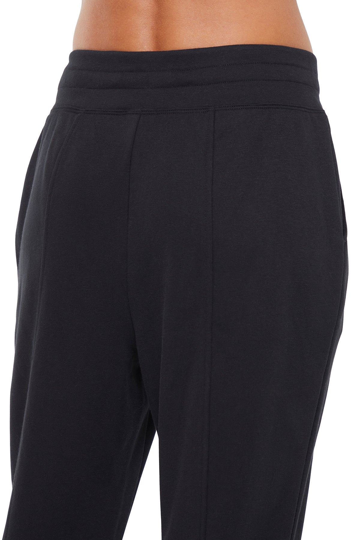 Lyla Jogger, alternate angle view, showing visible design features and texture of the soft knit fabric..
