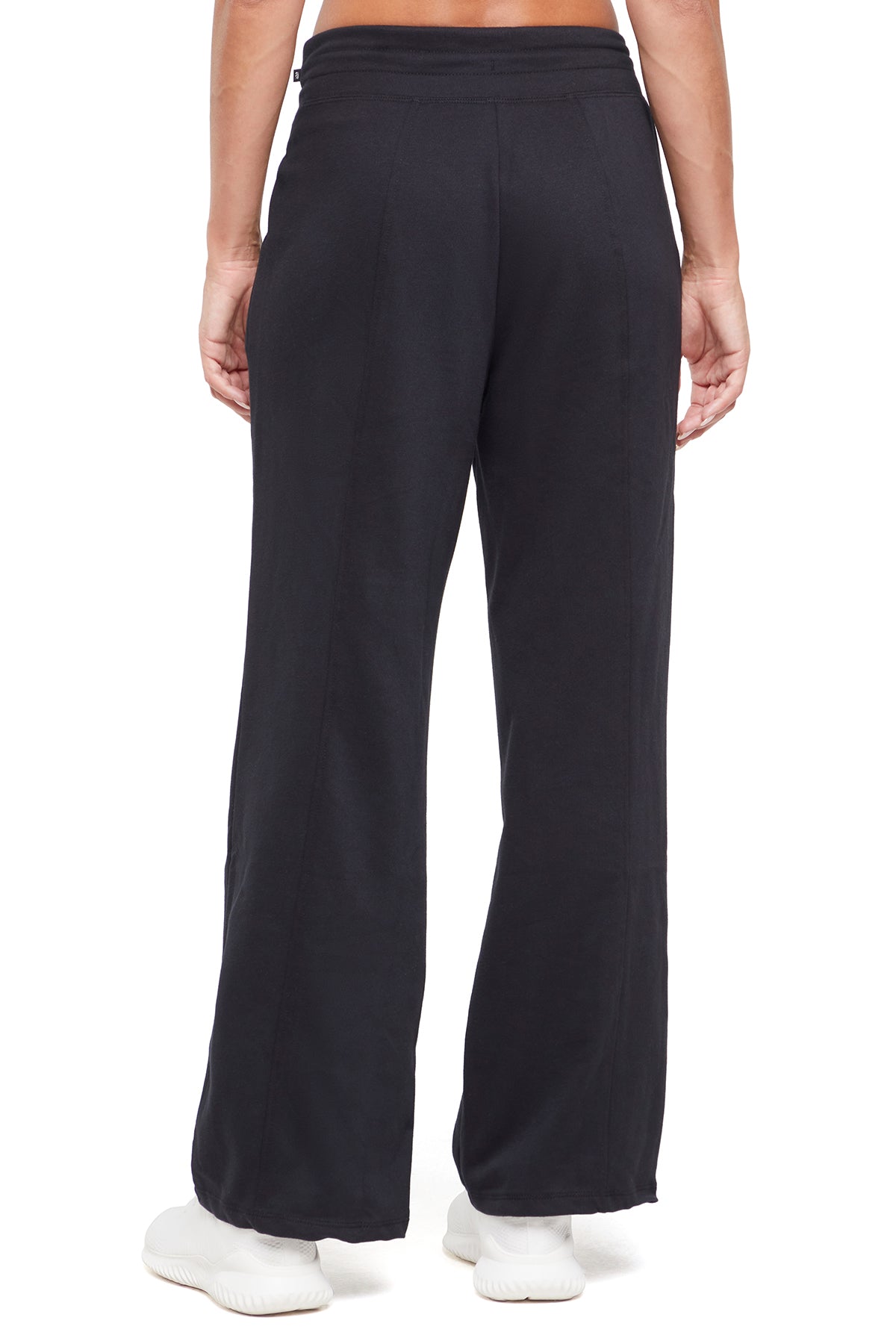 Lyla Pant, alternate angle view, showing visible design features and texture of the durable stretch fabric..
