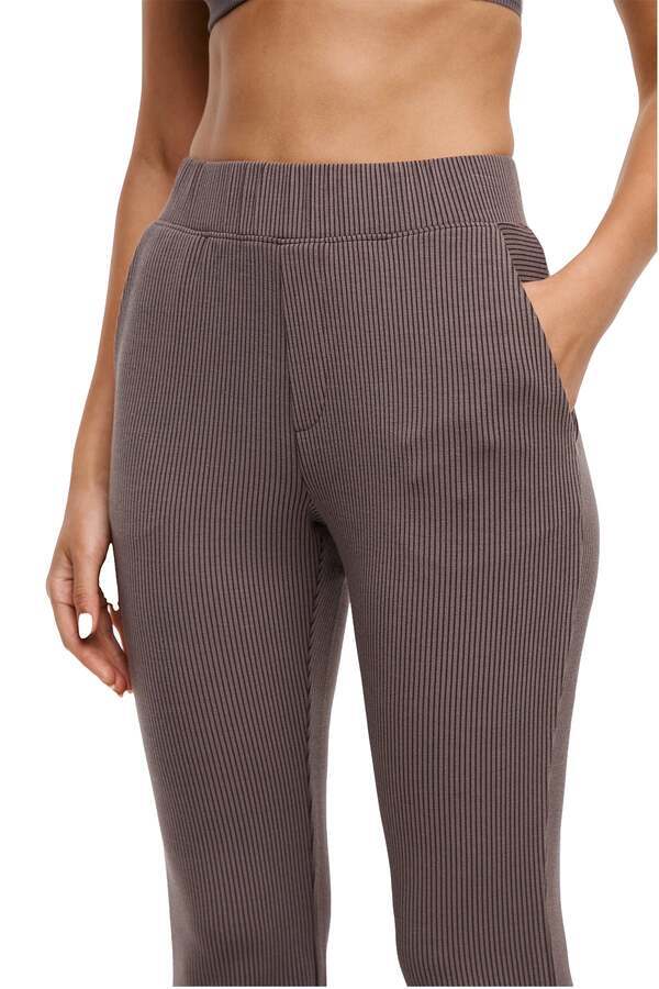 Paige Bootcut Pant, alternate angle view, showing visible design features and texture of the durable stretch fabric..