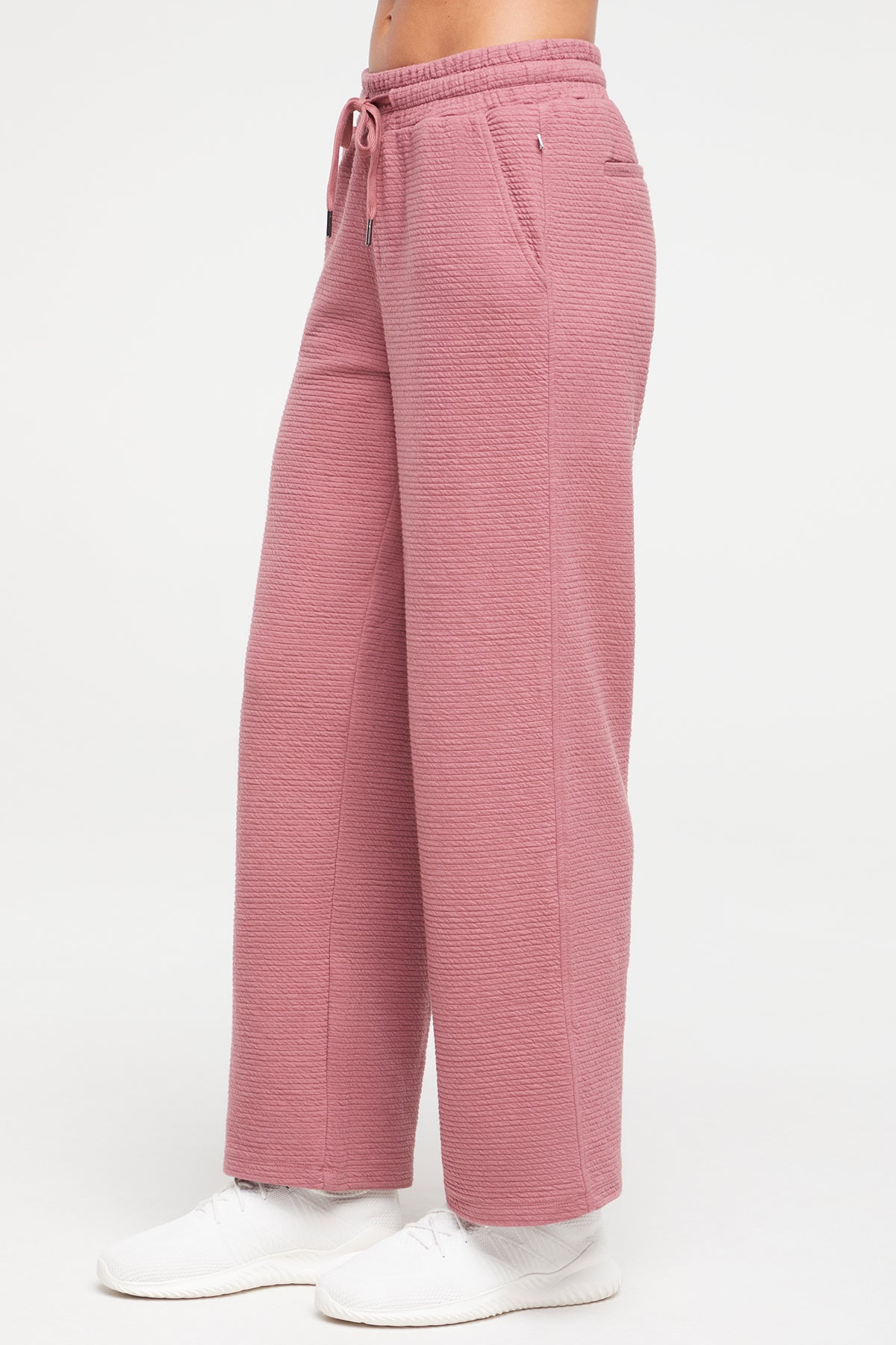 Freyi Pant, alternate angle view, showing visible design features and texture of the durable stretch fabric..