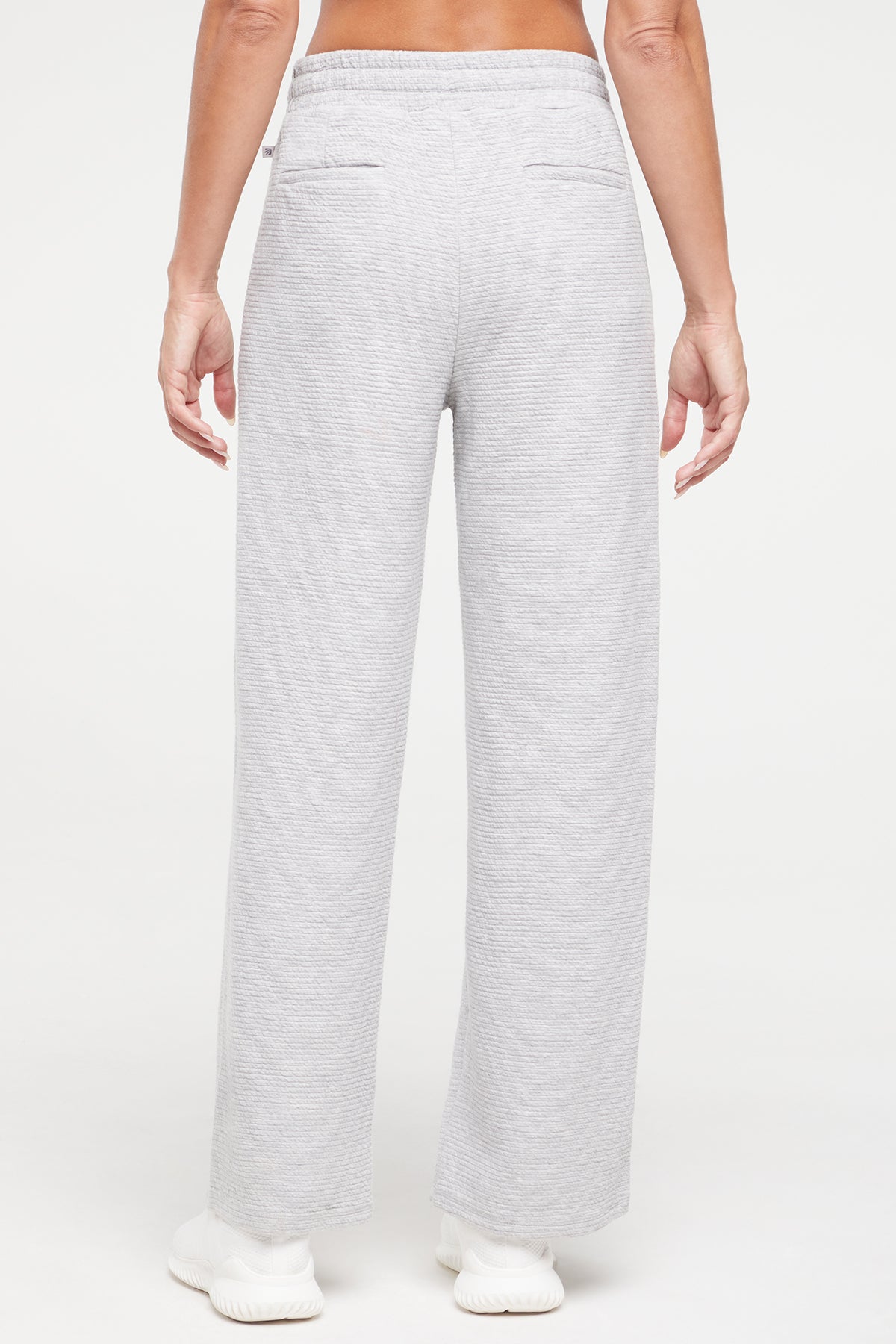 Freyi Pant, alternate angle view, showing visible design features and texture of the durable stretch fabric..