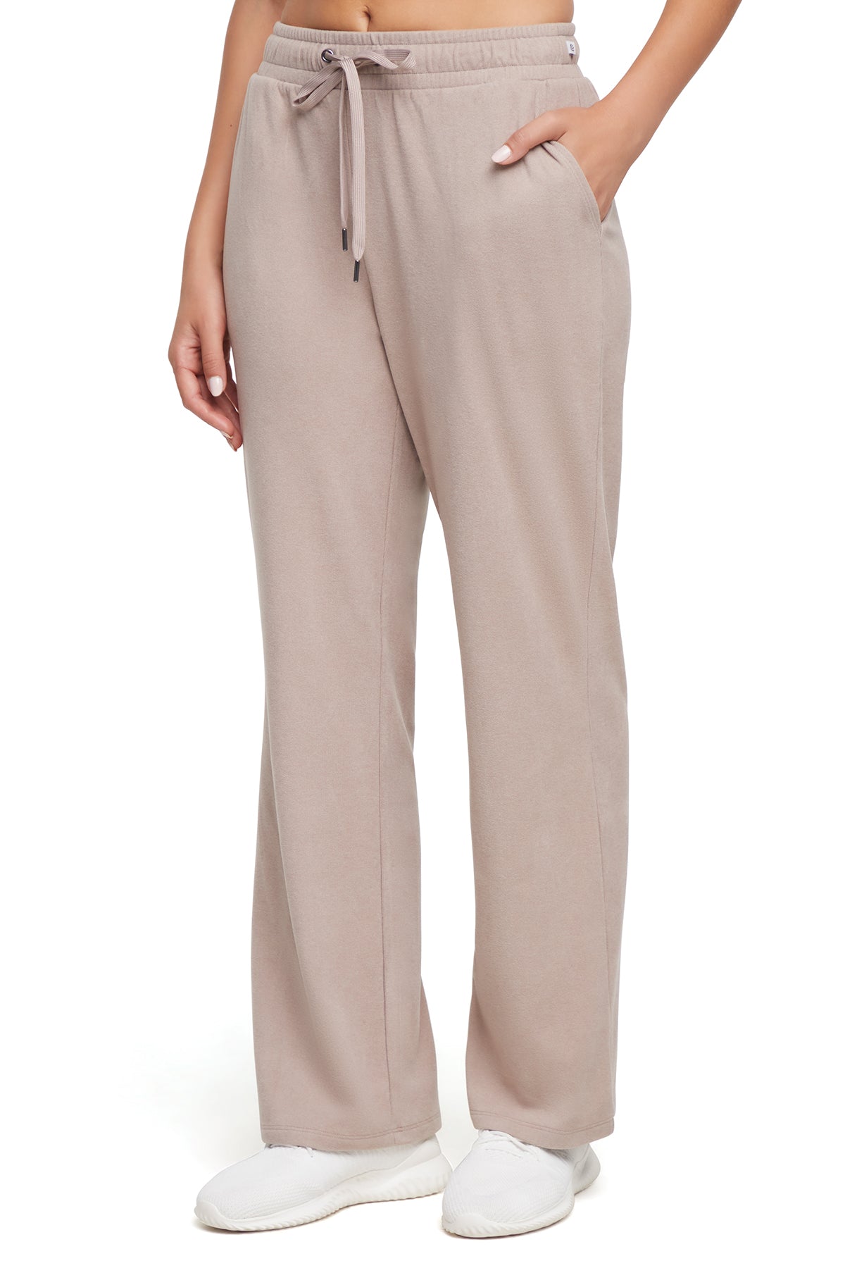 Riley Straight Leg Pant, alternate angle view, showing visible design features and texture of the durable stretch fabric..