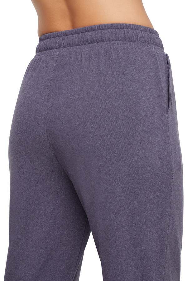 Riley Straight Leg Pant, side view showing pocket placement, showing visible design features and texture of the durable stretch fabric..