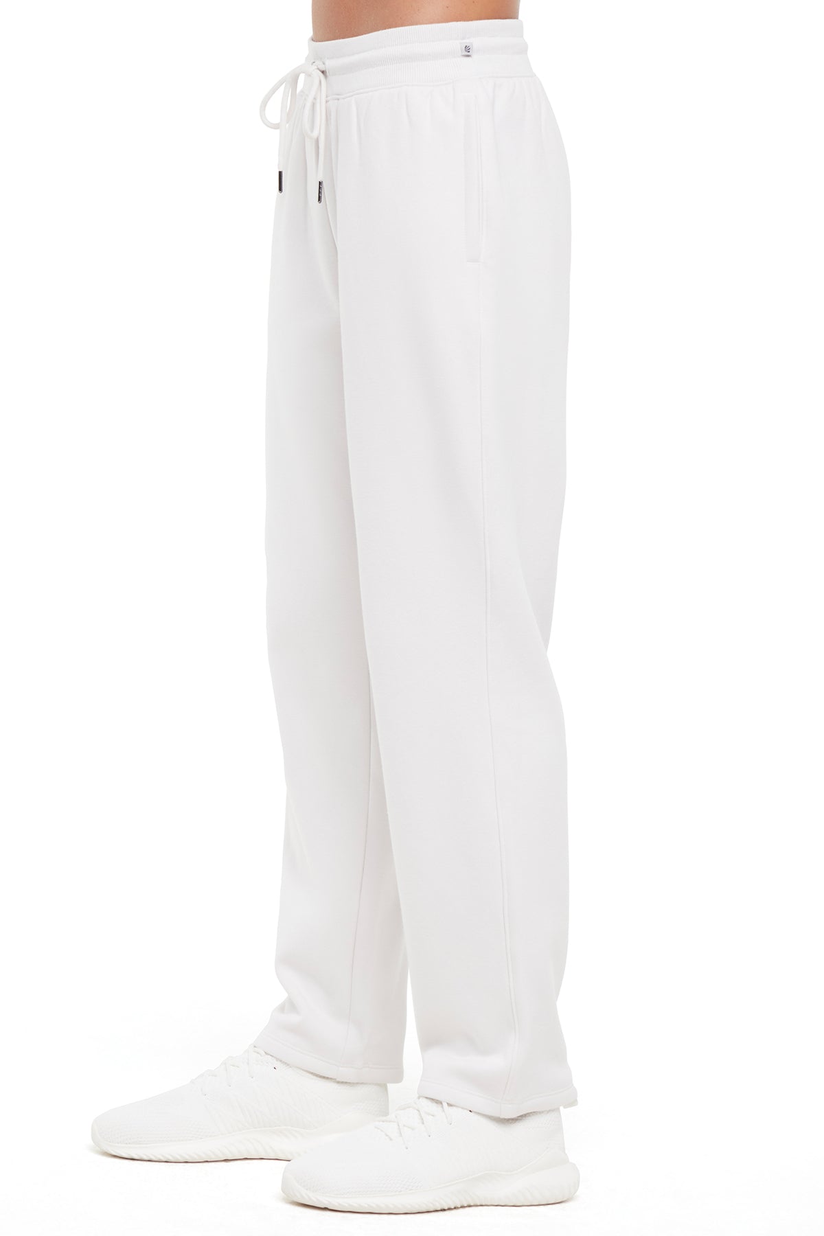Roxie Pant, alternate angle view, showing visible design features and texture of the durable stretch fabric..