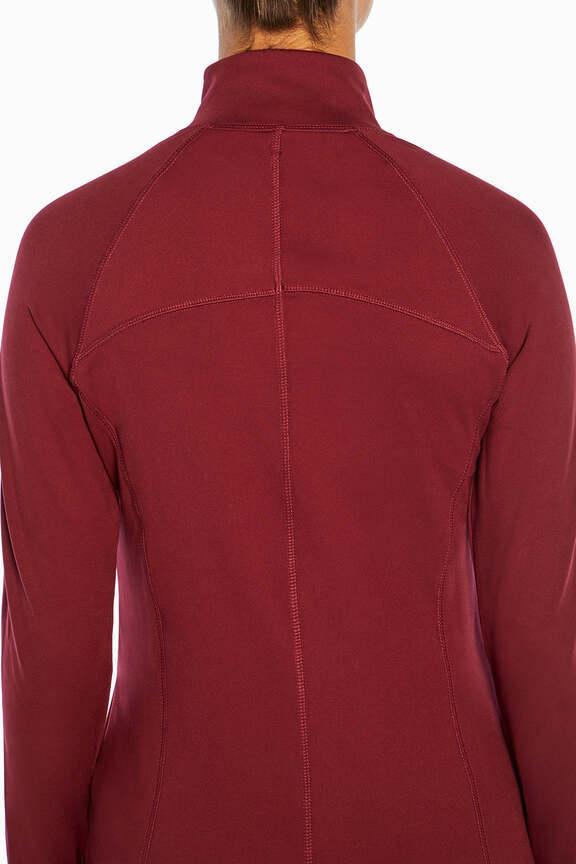 Revival Jacket, alternate angle view, showing visible design features and texture of the smooth woven fabric..