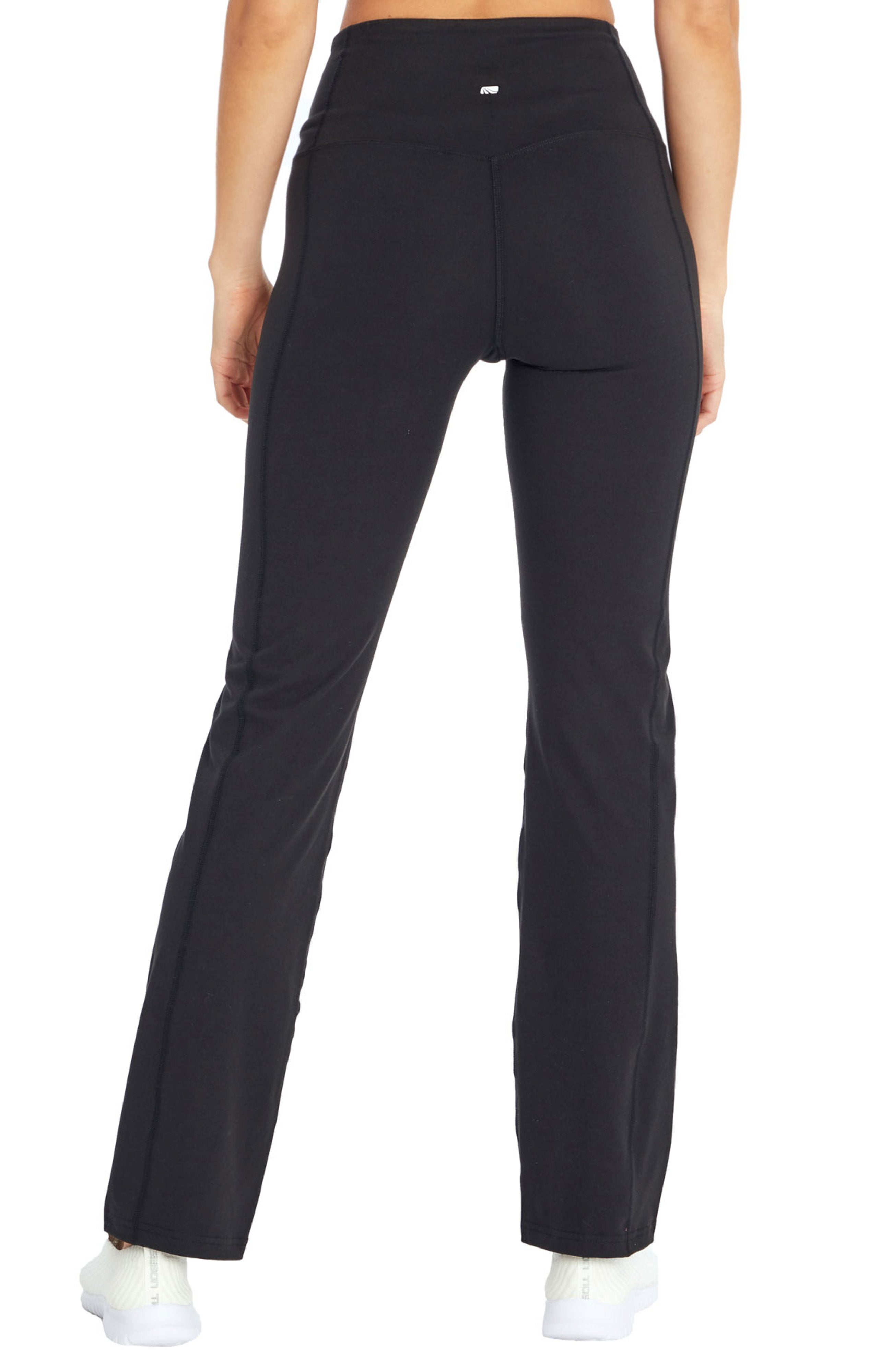 Sophia High Rise Tummy Control Slim Boot Pants, alternate angle view, showing visible design features and texture of the durable stretch fabric..