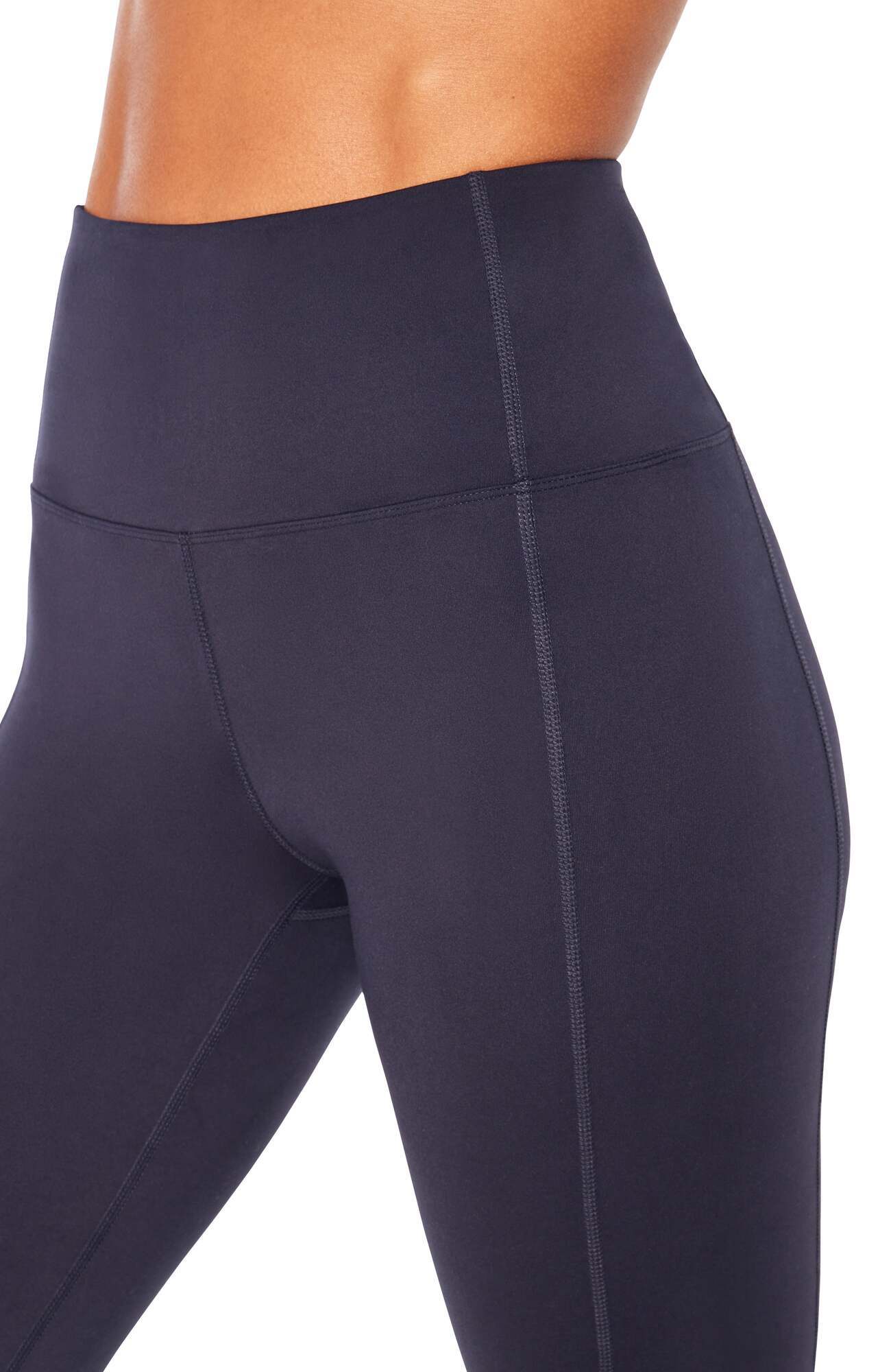 Sophia High Rise Tummy Control Slim Boot Pants, alternate angle view, showing visible design features and texture of the durable stretch fabric..