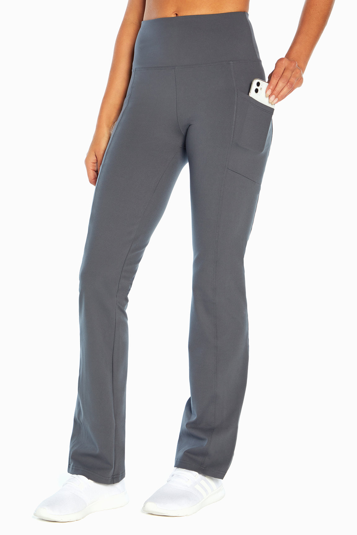 Eclipse Side Pocket Tummy Control Yoga Pant - Turbulence