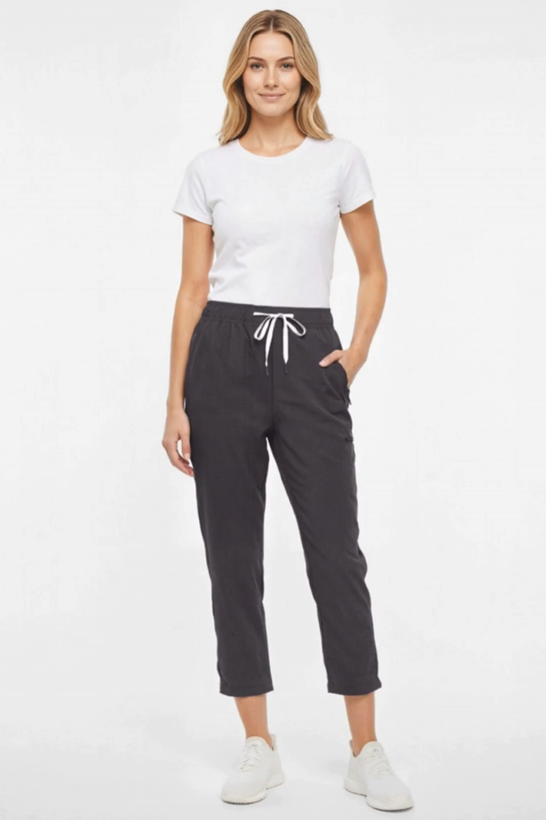 Maya Cropped Pant - Phantom*