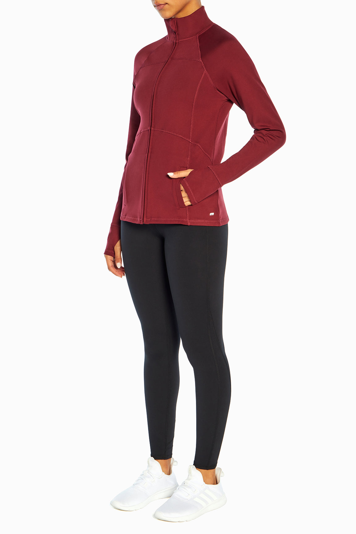 Revival Jacket, alternate angle view, showing visible design features and texture of the smooth woven fabric..