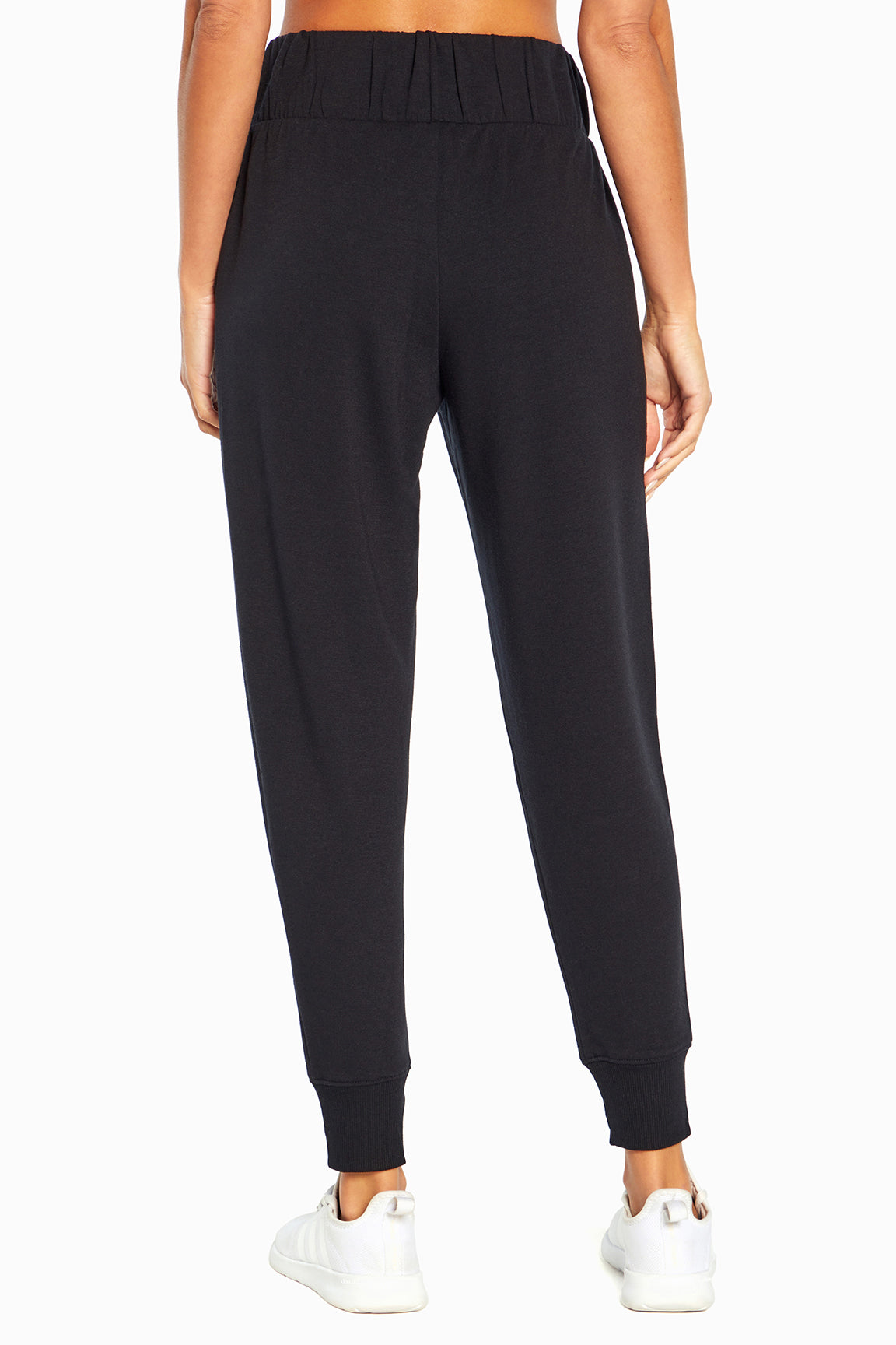 Palmer Fleece Jogger, alternate angle view, showing visible design features and texture of the soft knit fabric..