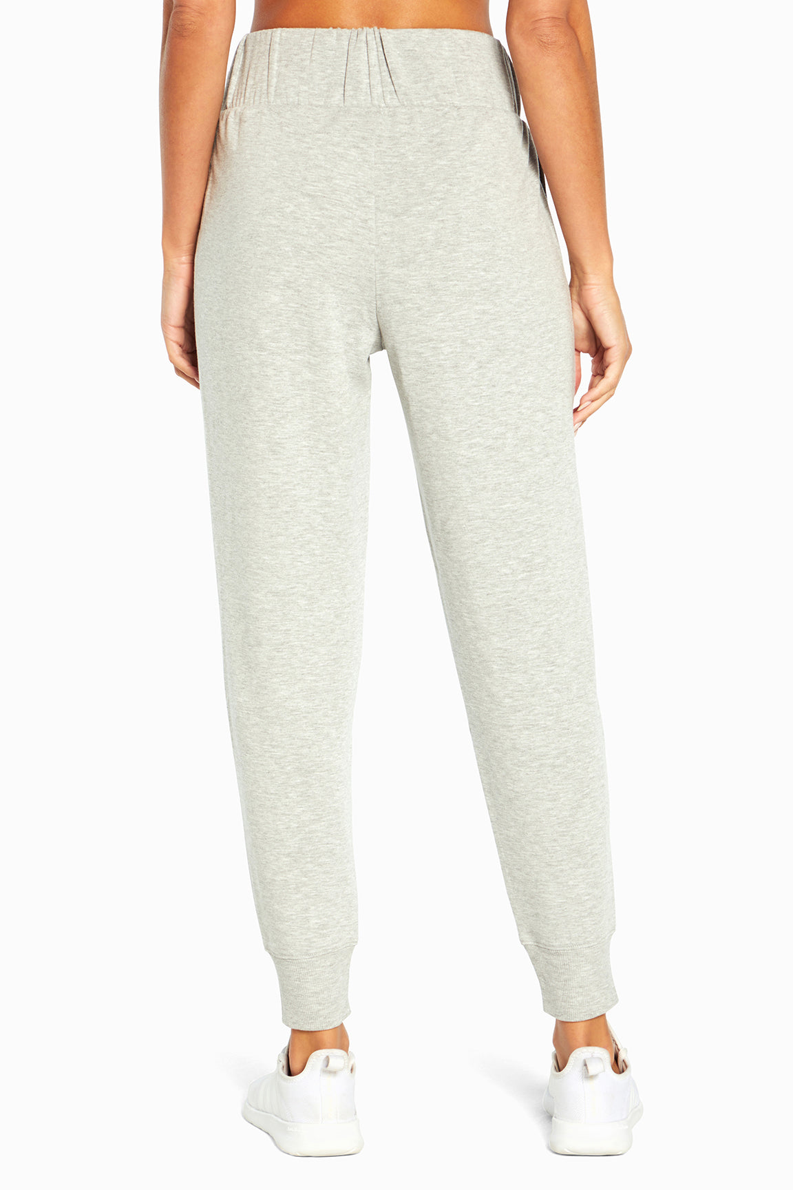 Palmer Fleece Jogger, alternate angle view, showing visible design features and texture of the soft knit fabric..