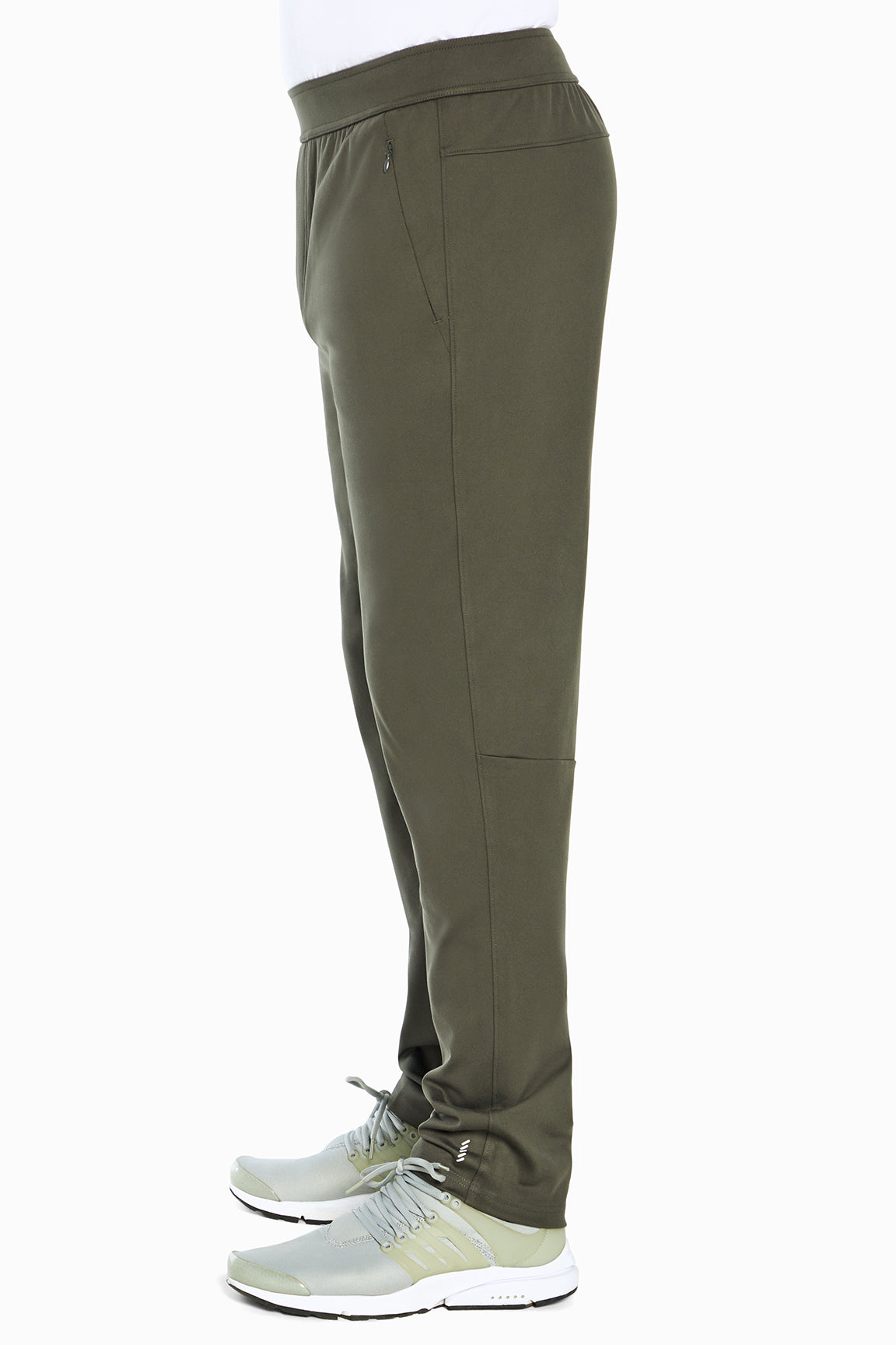 Balance Collection For Men Commuter Pant, alternate angle view, showing visible design features and texture of the durable stretch fabric.. 