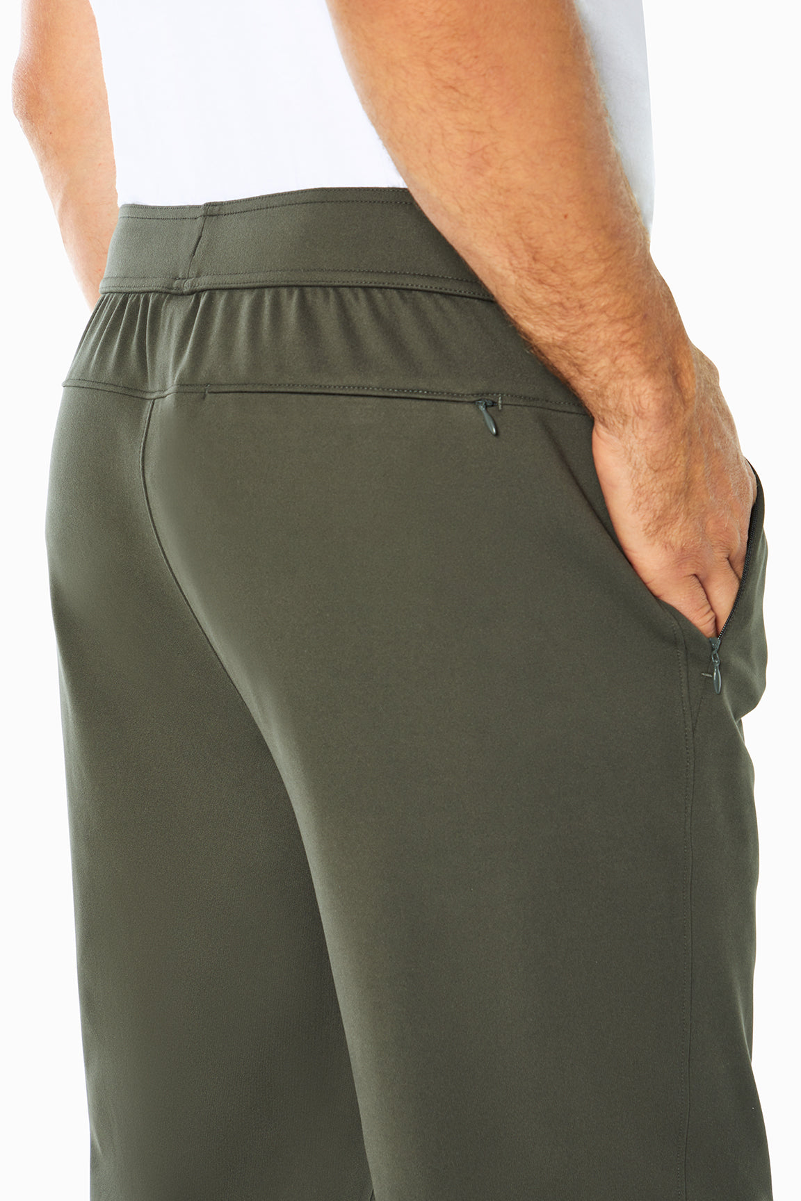 Balance Collection For Men Commuter Pant, alternate angle view, showing visible design features and texture of the durable stretch fabric.. 