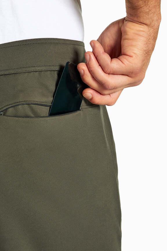 Balance Collection For Men Commuter Pant, alternate angle view, showing visible design features and texture of the durable stretch fabric.. 