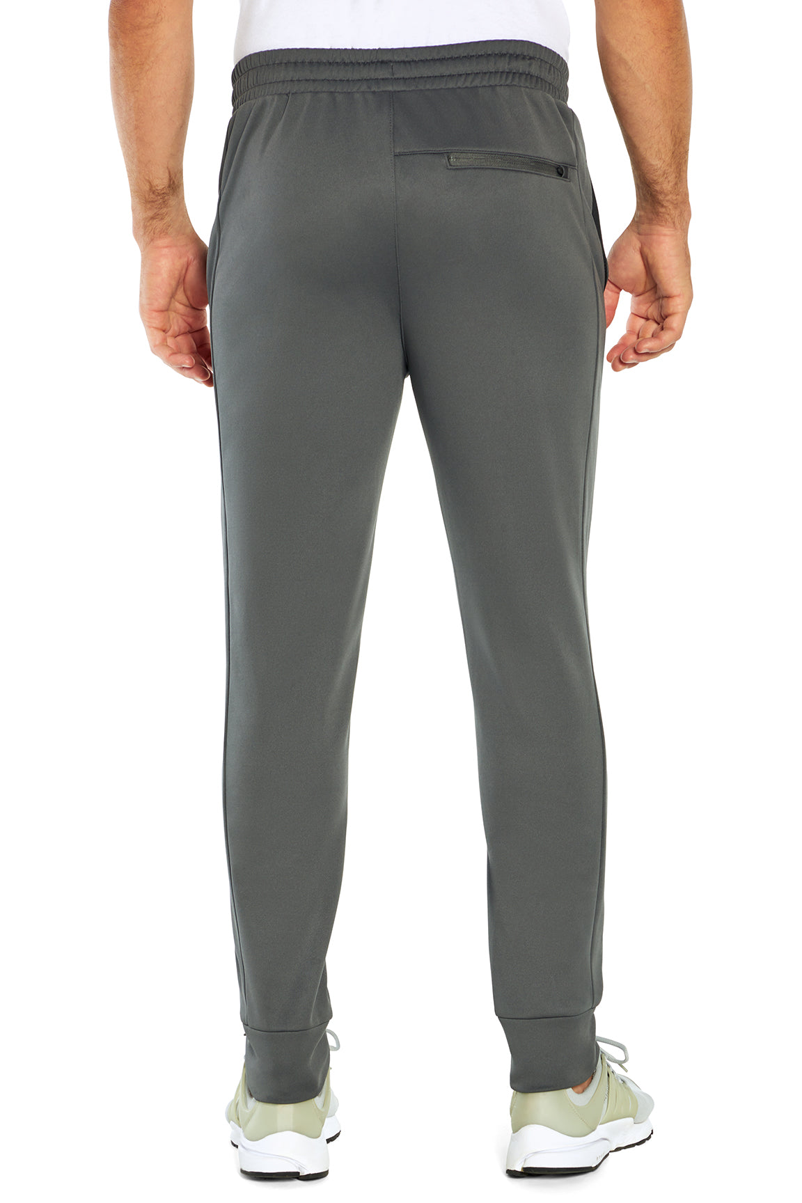 Balance Collection For Men Tevin Jogger, alternate angle view, showing visible design features and texture of the soft knit fabric.. 